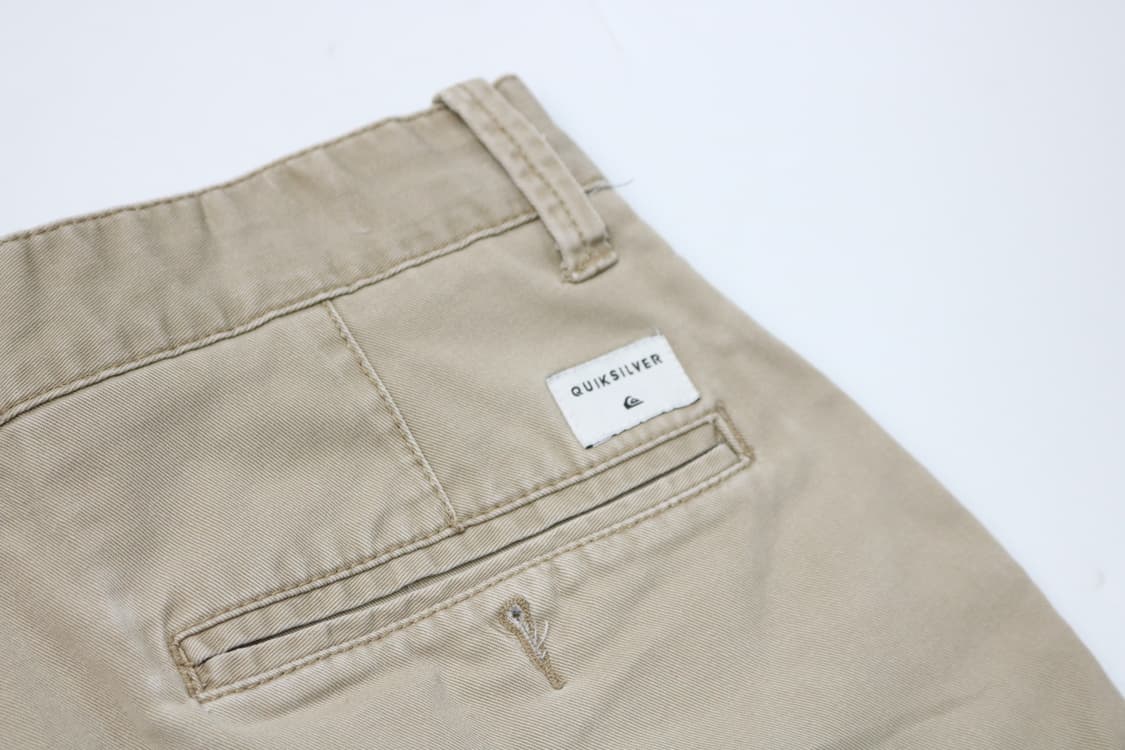 퀵실버 빈티지 스트레이트 테이퍼드 치노 팬츠 베이지 (30) 상품이미지8
