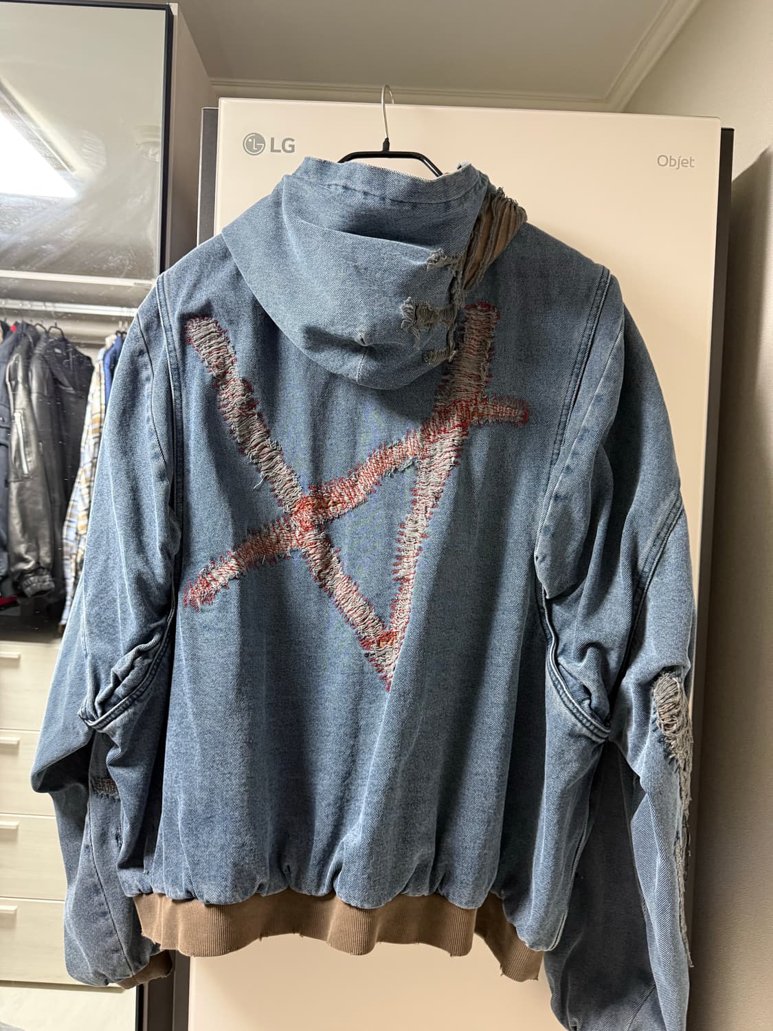 PAS099 아카이브MA-1 블루 L 상품이미지2