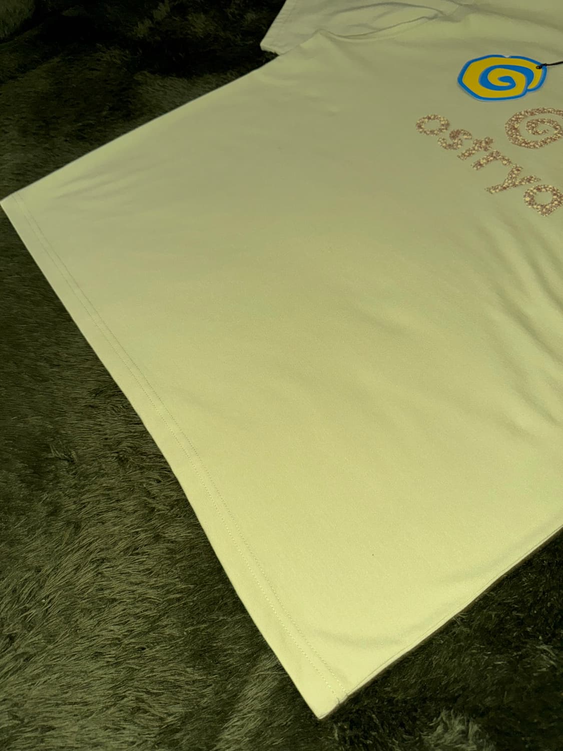 [L] OSTRYA 오스트리야 스월 로고 5050 티셔츠 라임 상품이미지5