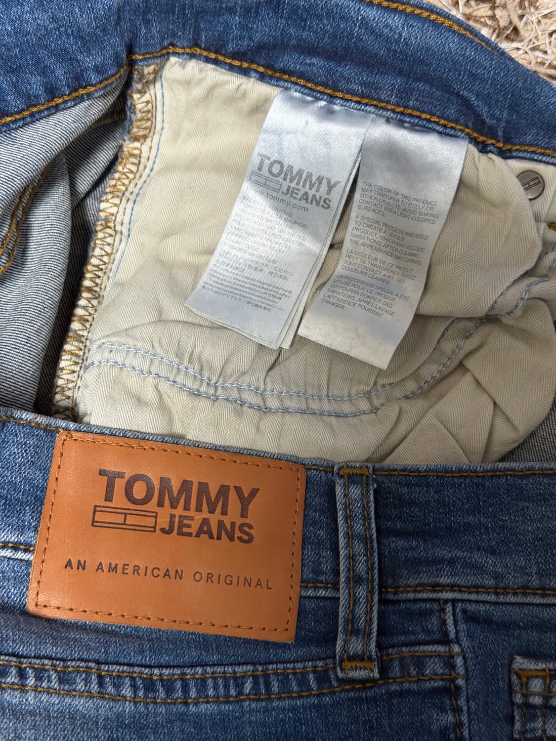 타미진스 모던 테이퍼드 청바지  상품이미지5