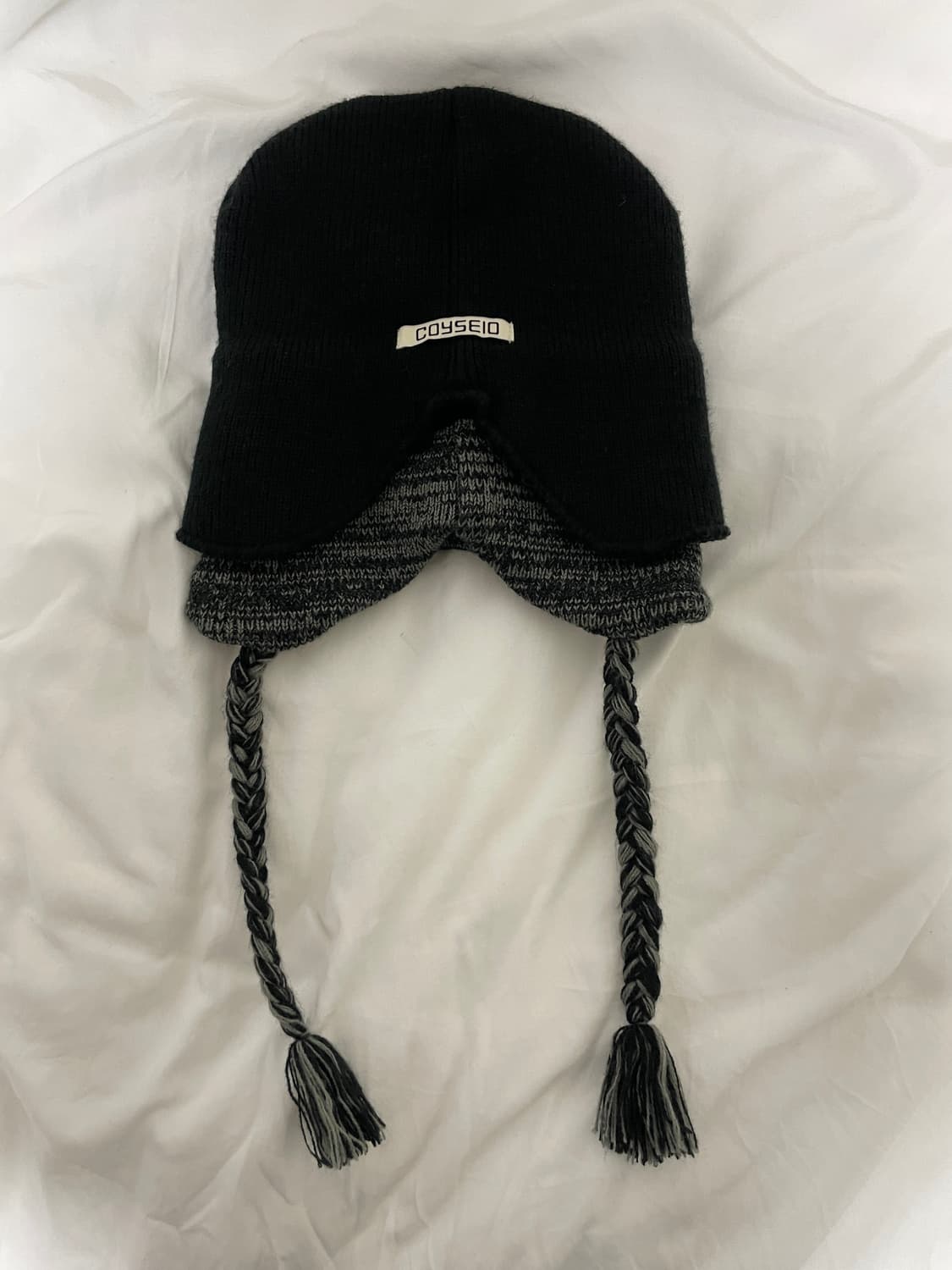 코이세이오 더블 트루퍼 비니 블랙 상품이미지4