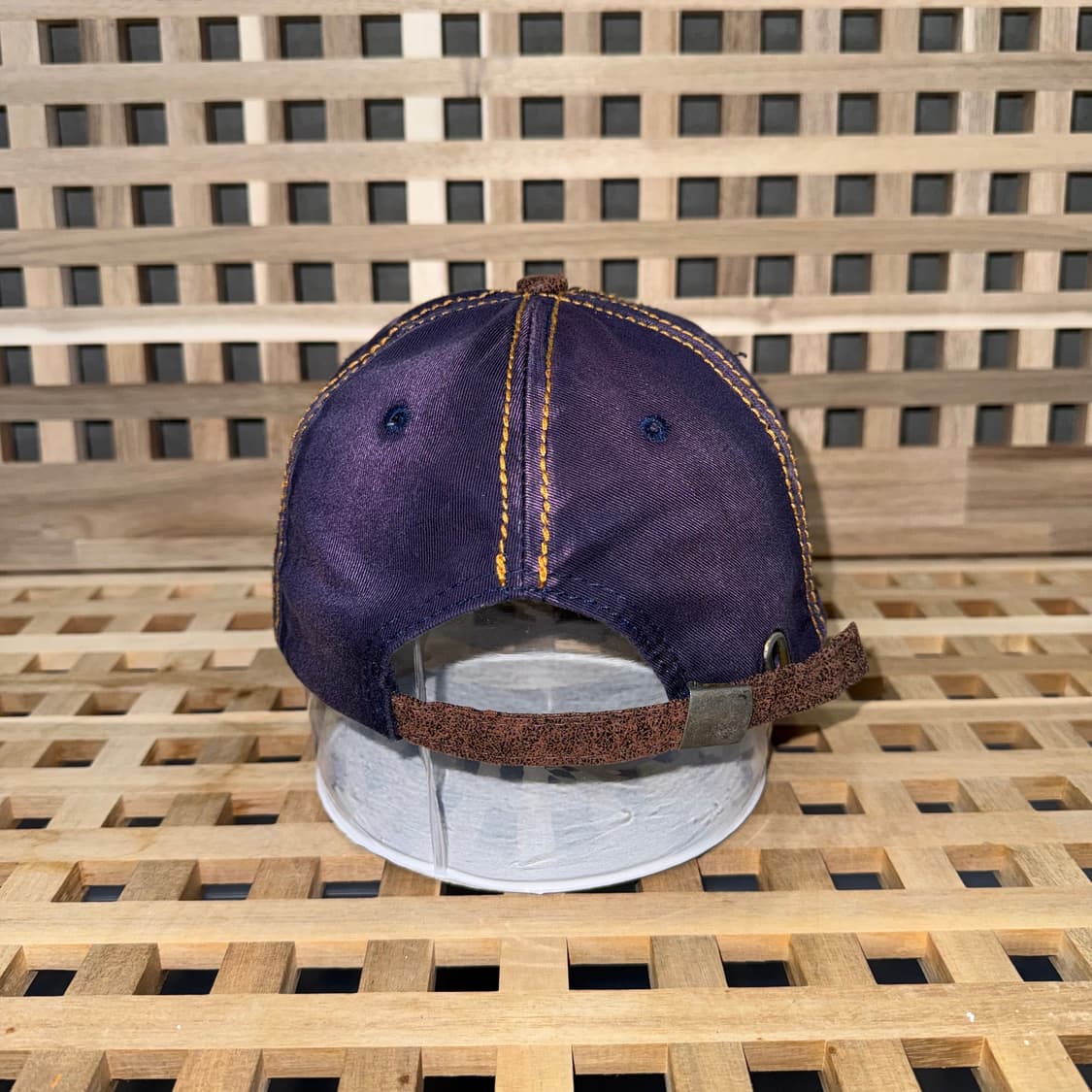 빈티지 페이딩 빅스티치 캡 상품이미지3