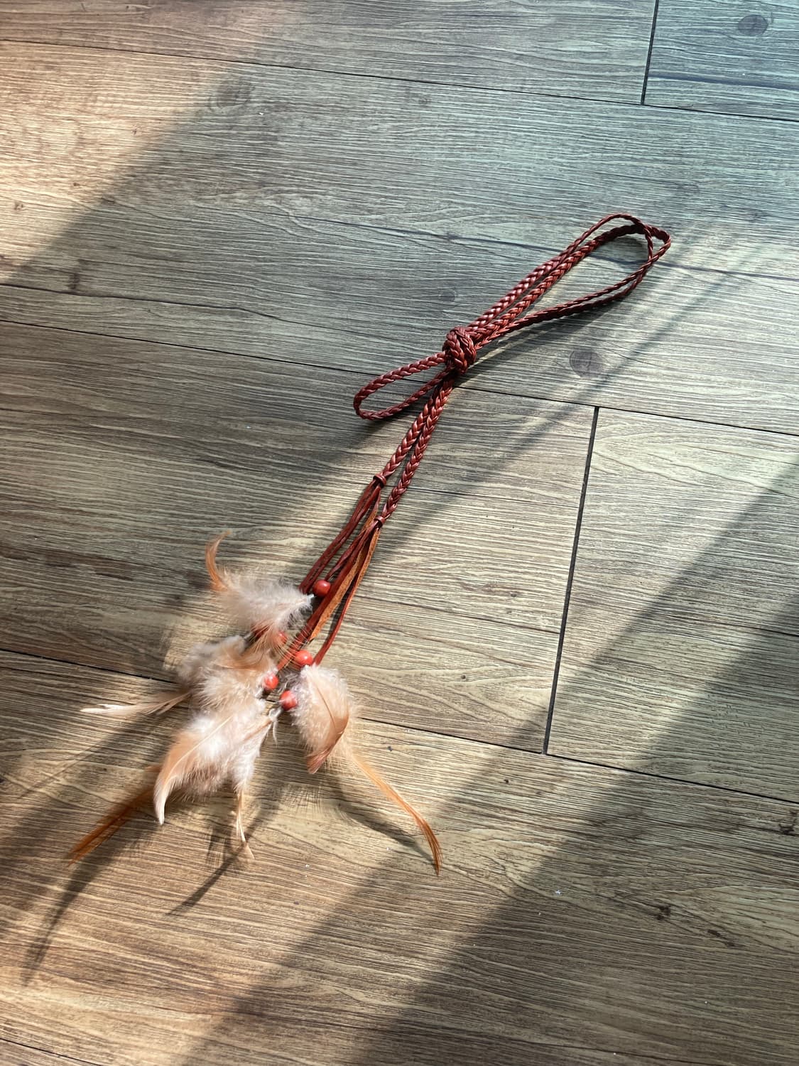 에스닉 집시 깃털 끈벨트 상품이미지1