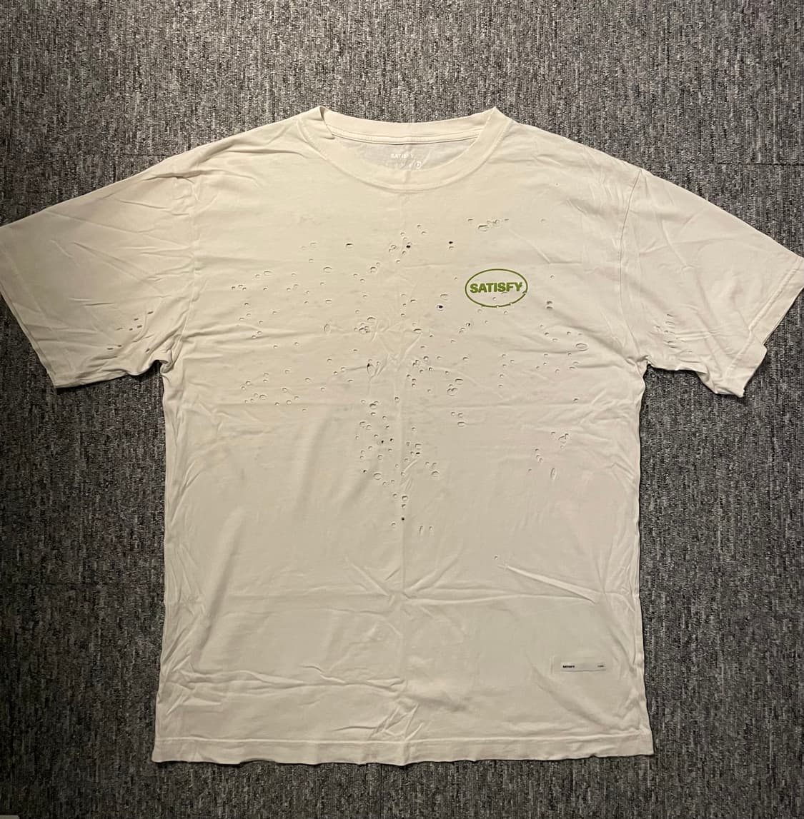 새티스파이 모스테크 반팔 화이트 [4] 상품이미지2