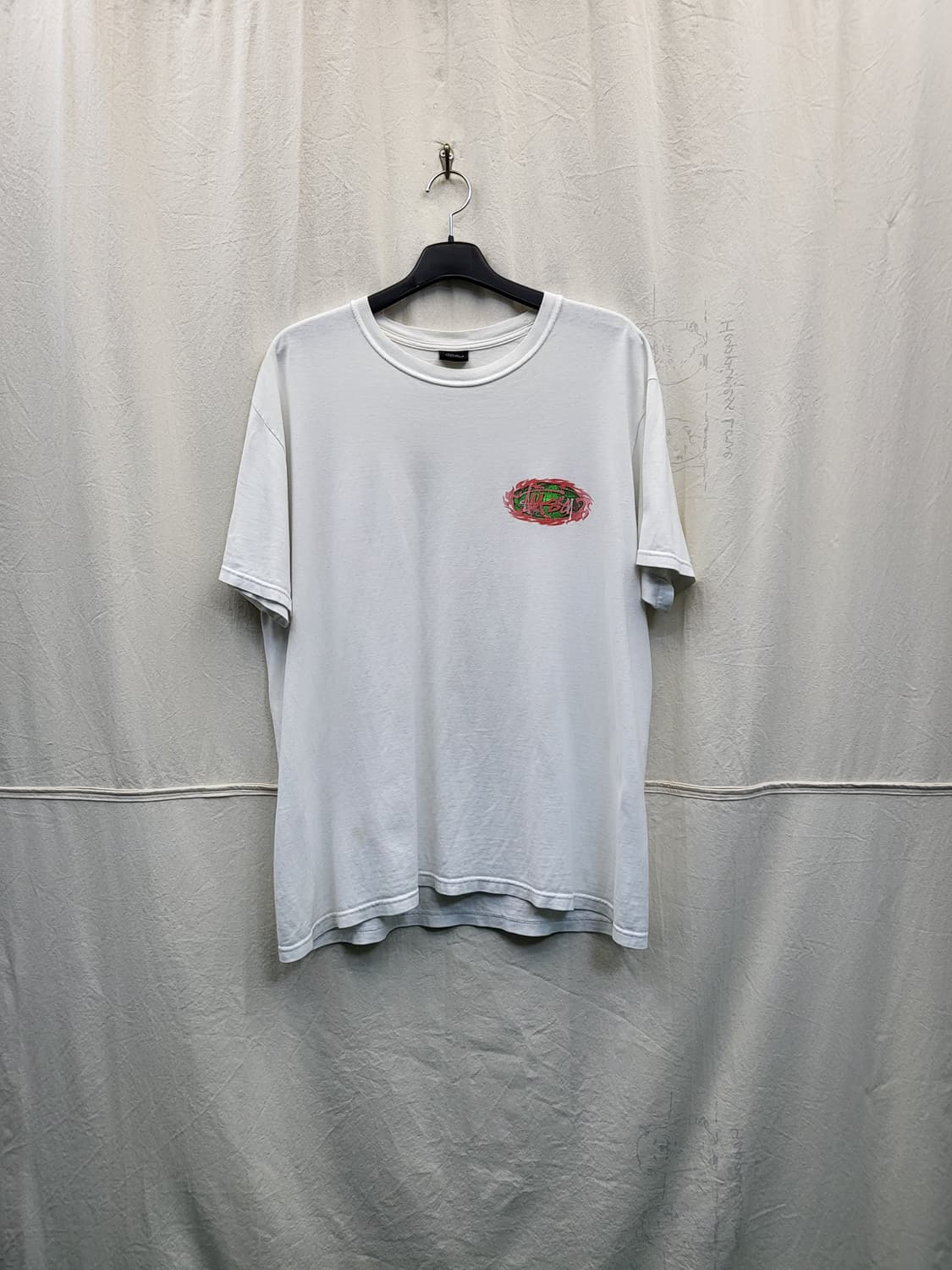 Stussy 스투시 화이트 반팔 티셔츠 상품이미지1