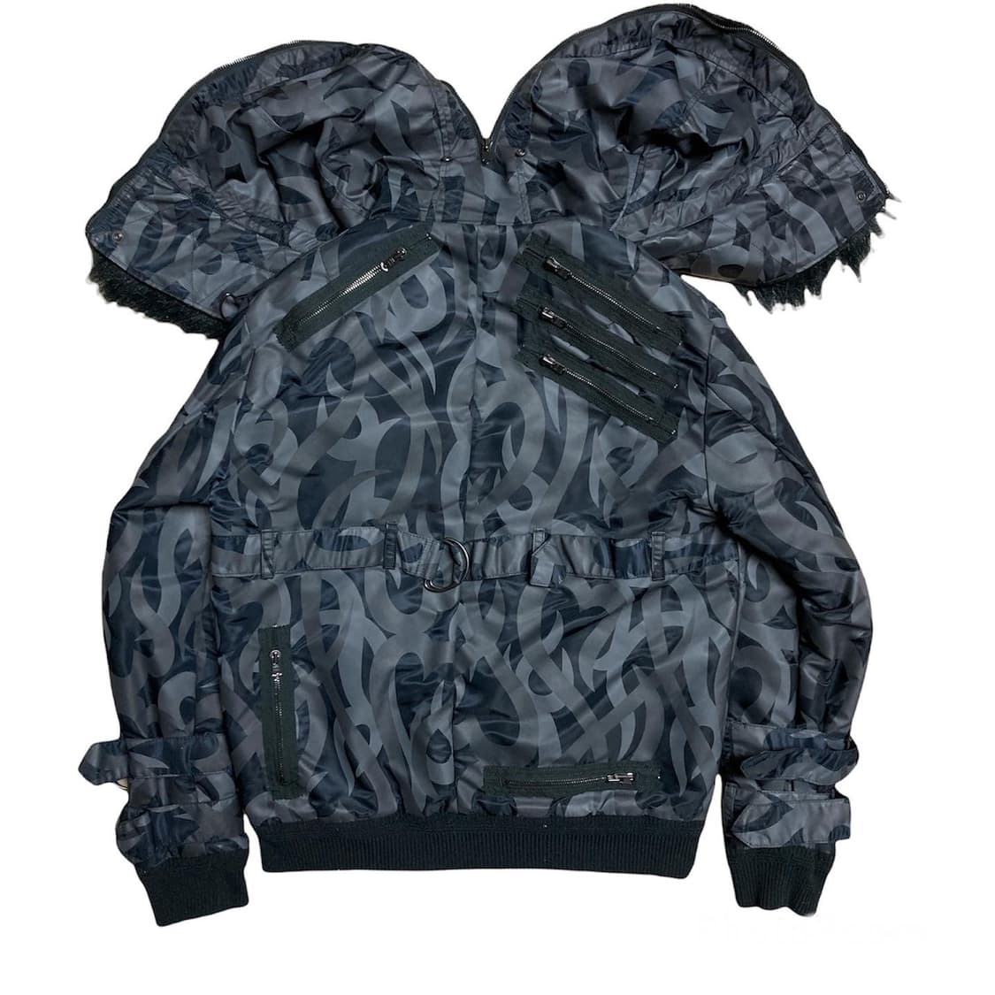 04AW 넘버나인 트라이벌 본디지 자켓 상품이미지3