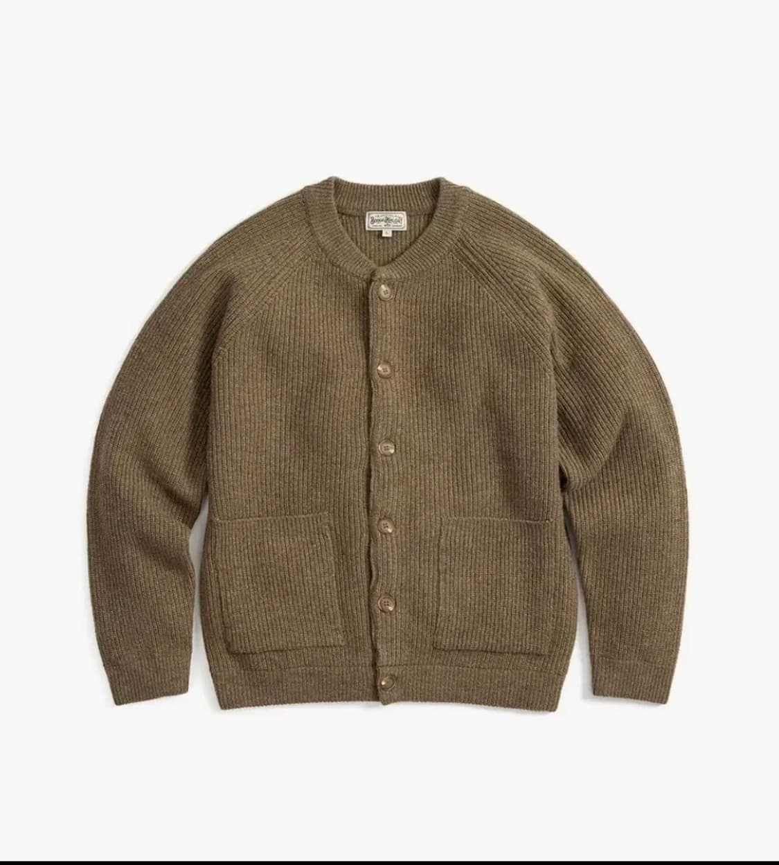 부기홀리데이 모스그린 가디건 상품이미지2