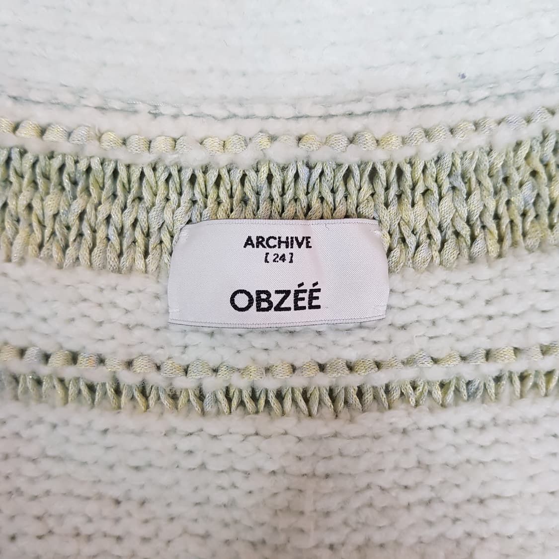 오브제 obzee 니트 롱 가디건 F사이즈 상품이미지5