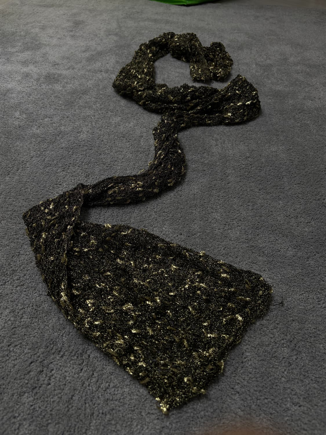 Vintage v-kei punk mood y2k scarf 상품이미지1