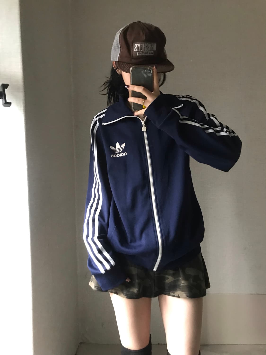 아디다스 네이비 유로파 트랙탑 상품이미지5