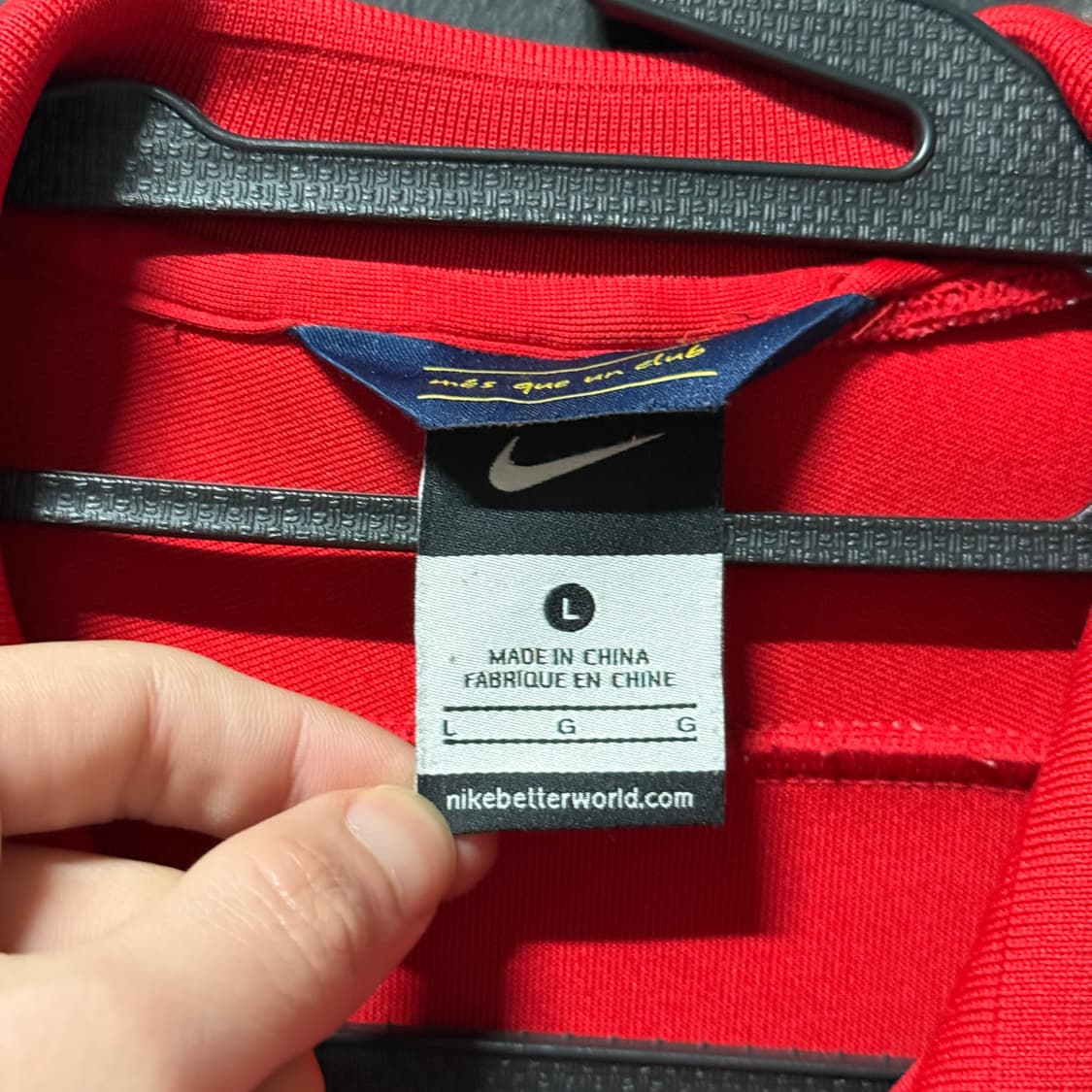 나이키 올드스쿨 빅프린팅 바르셀로나 트랙 져지 자켓 상품이미지5