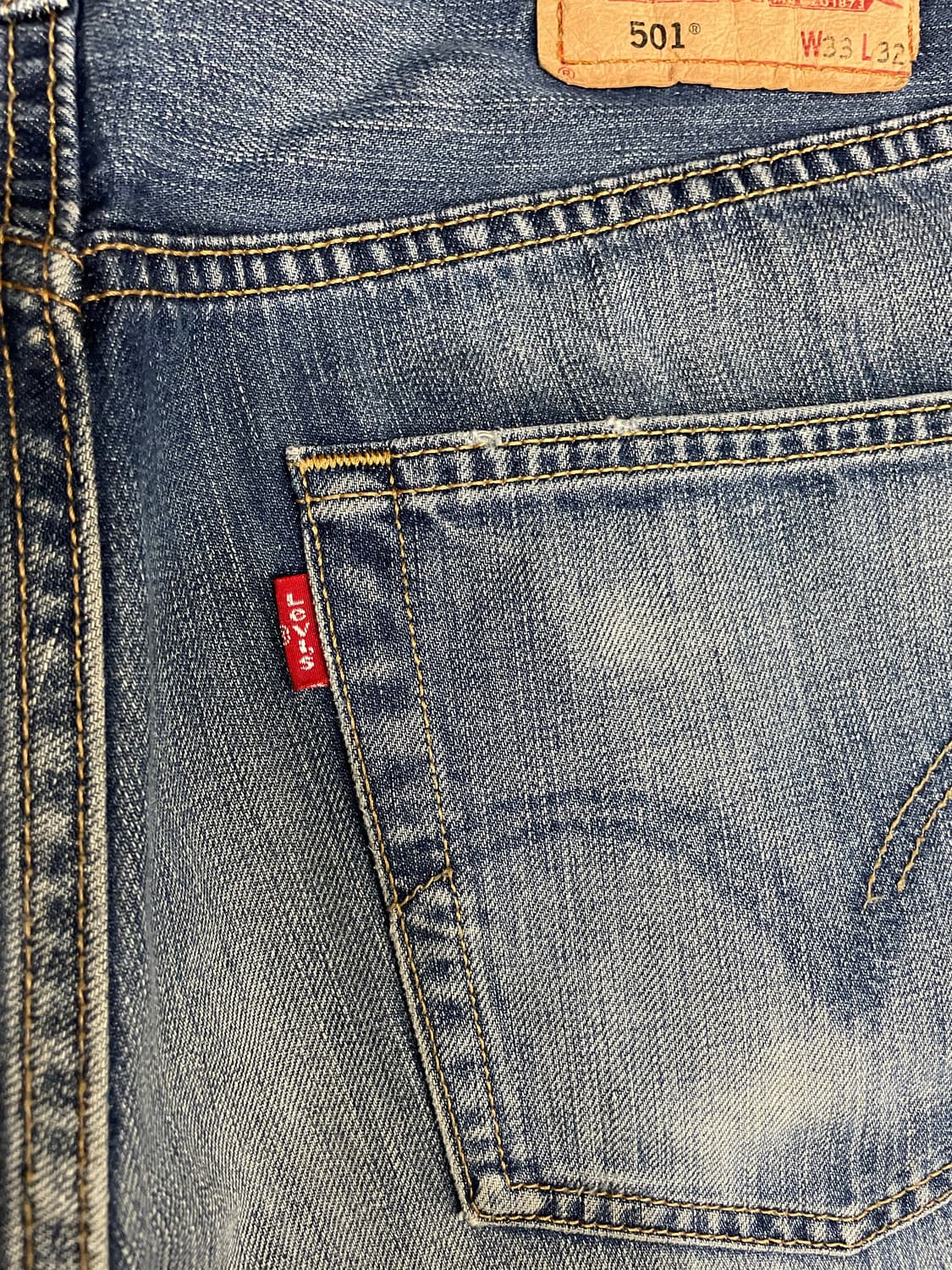 00s 리바이스 501 데님 팬츠 상품이미지9