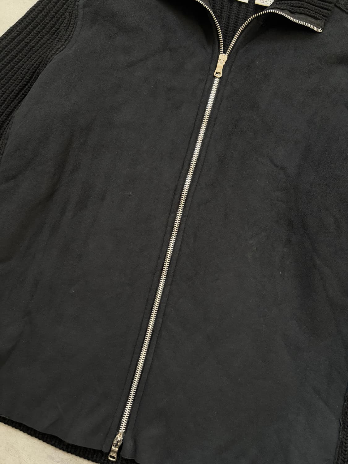 Armani Exchange 아르마니 익스체인지 블랙 퍼 니트 집업 상품이미지8