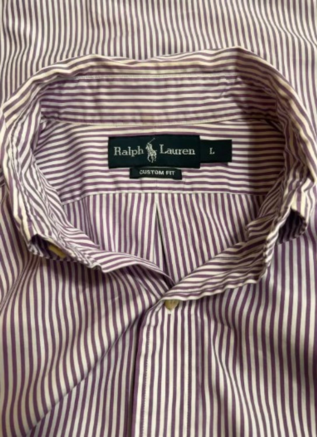 랄프로렌 남성 스트라이프 반팔셔츠 L 상품이미지4