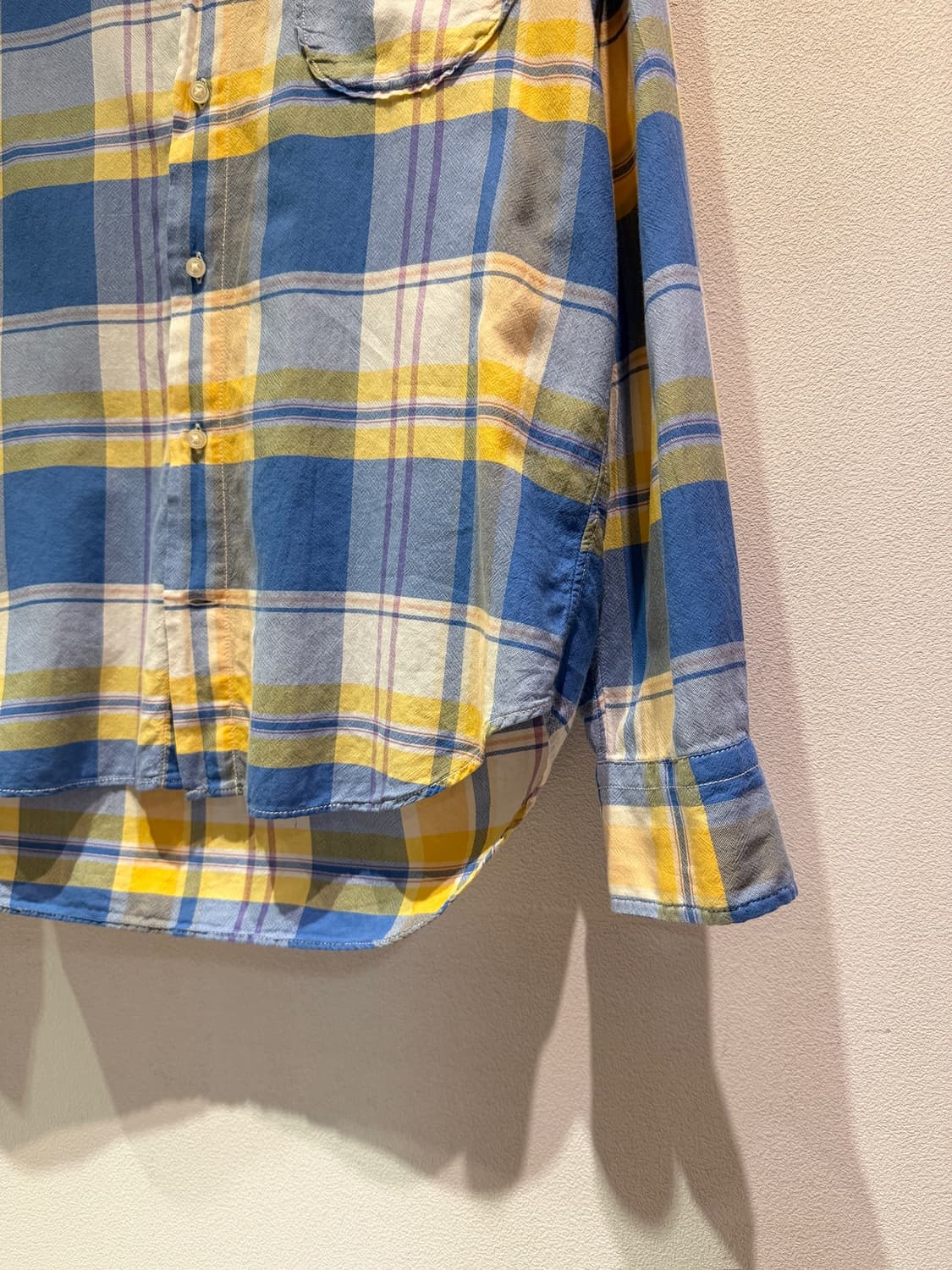 KATO' Blue/Yellow Check (Made In Japan) 상품이미지4
