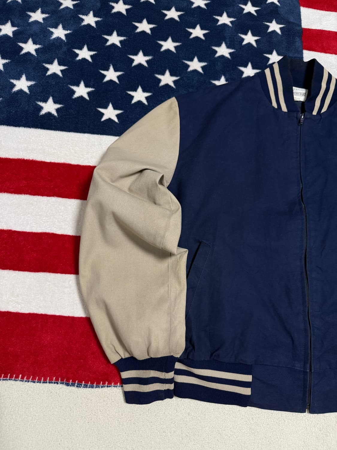 USA 빈티지 바시티 스타디움 자켓 Varsity jacket  상품이미지3
