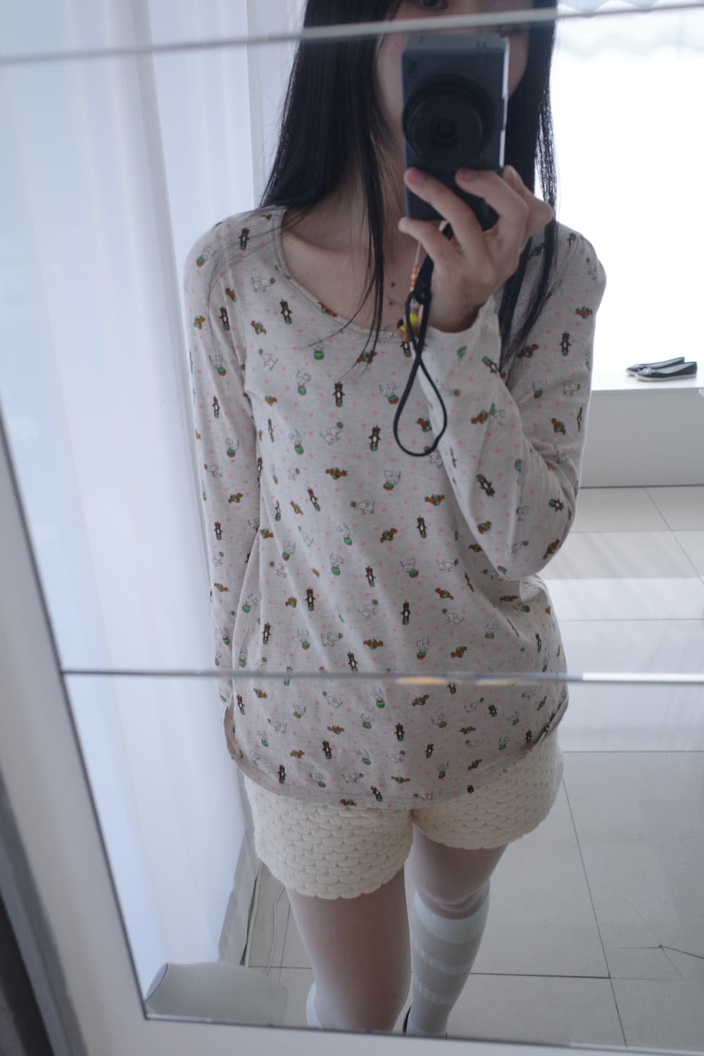 Bubble stitch wool pants 상품이미지3