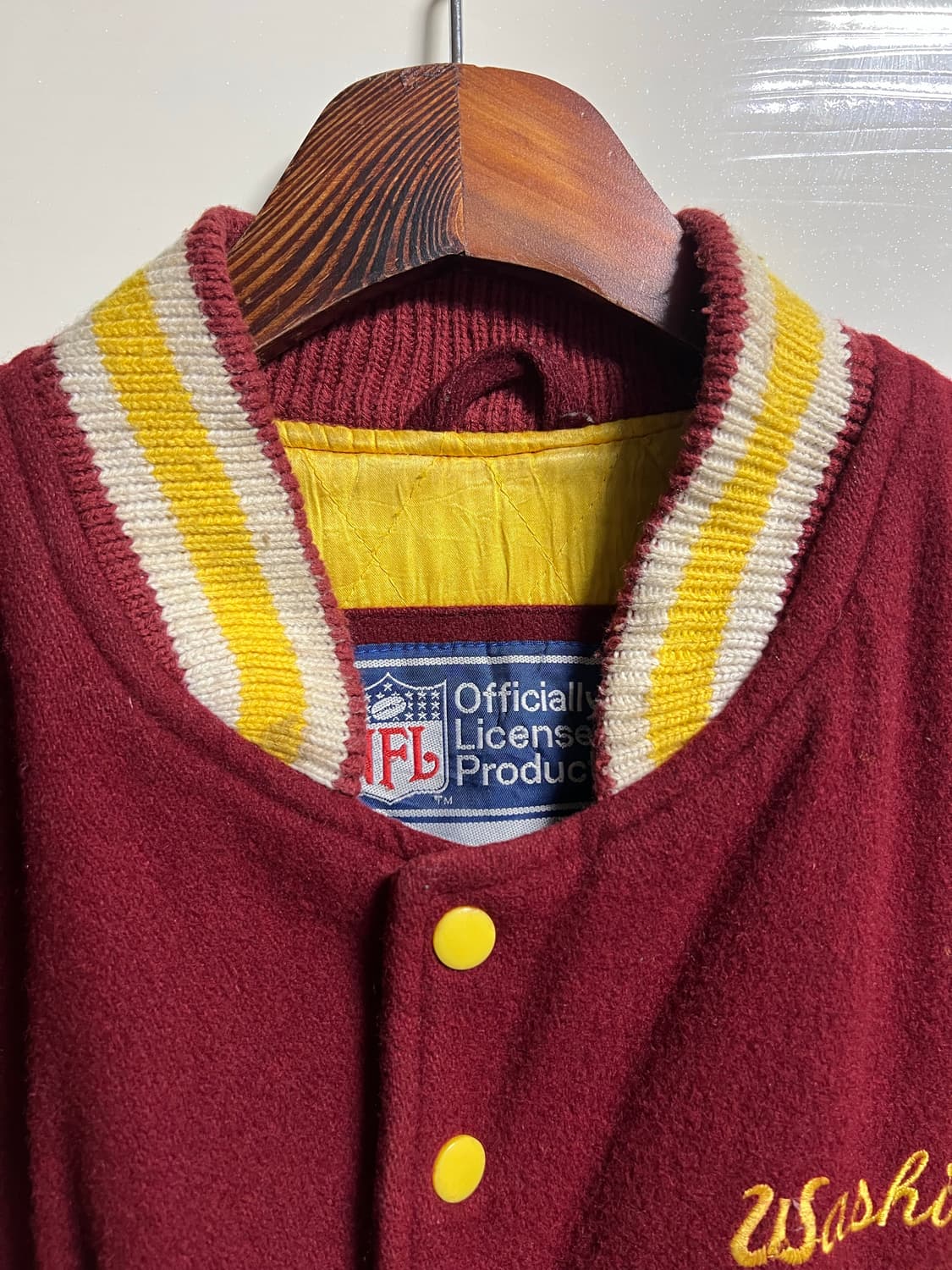 빈티지 NFL 오피설 라이센스 레드스킨스 자켓 상품이미지3