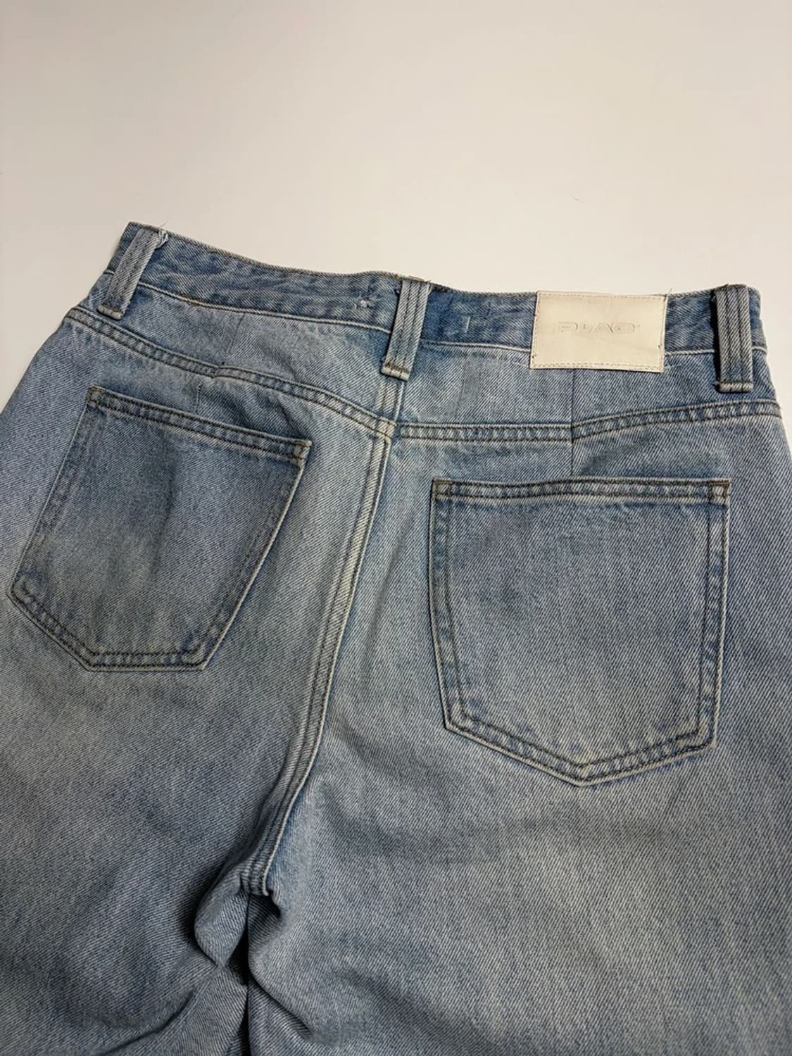 플랙 23SS 라이트 워시드 스트레이트 데님 팬츠 R1497 상품이미지5