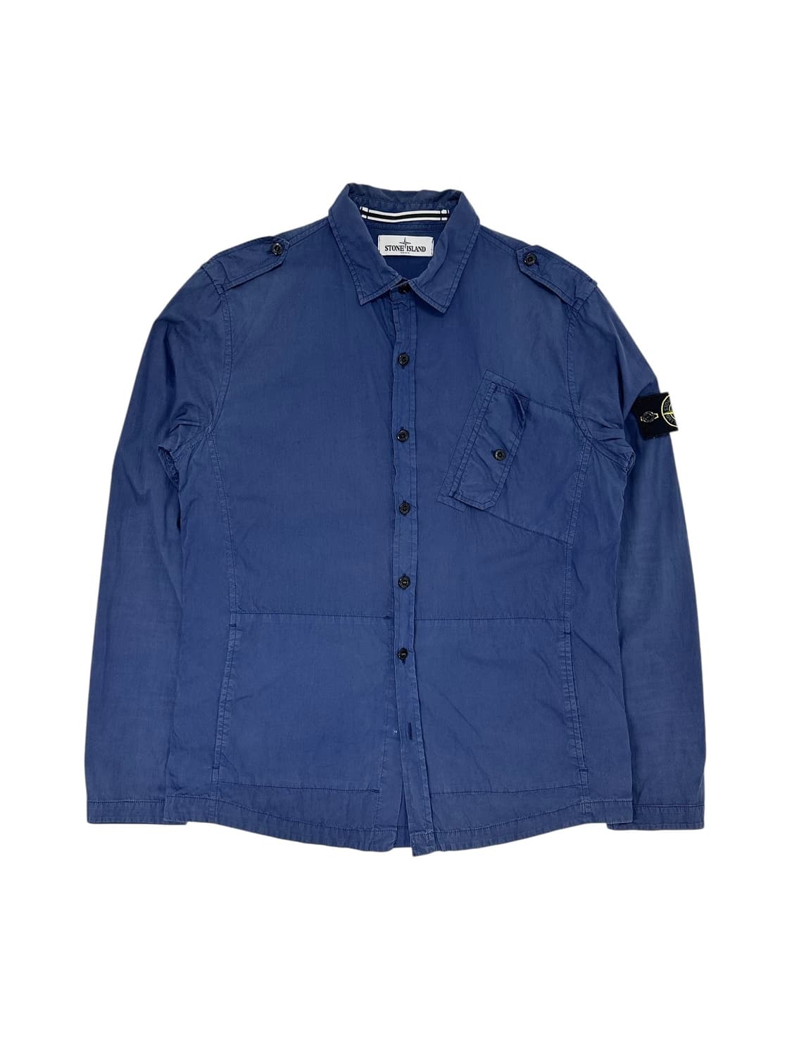 (14s) 스톤아일랜드 코튼 나일론 셔츠 상품이미지1