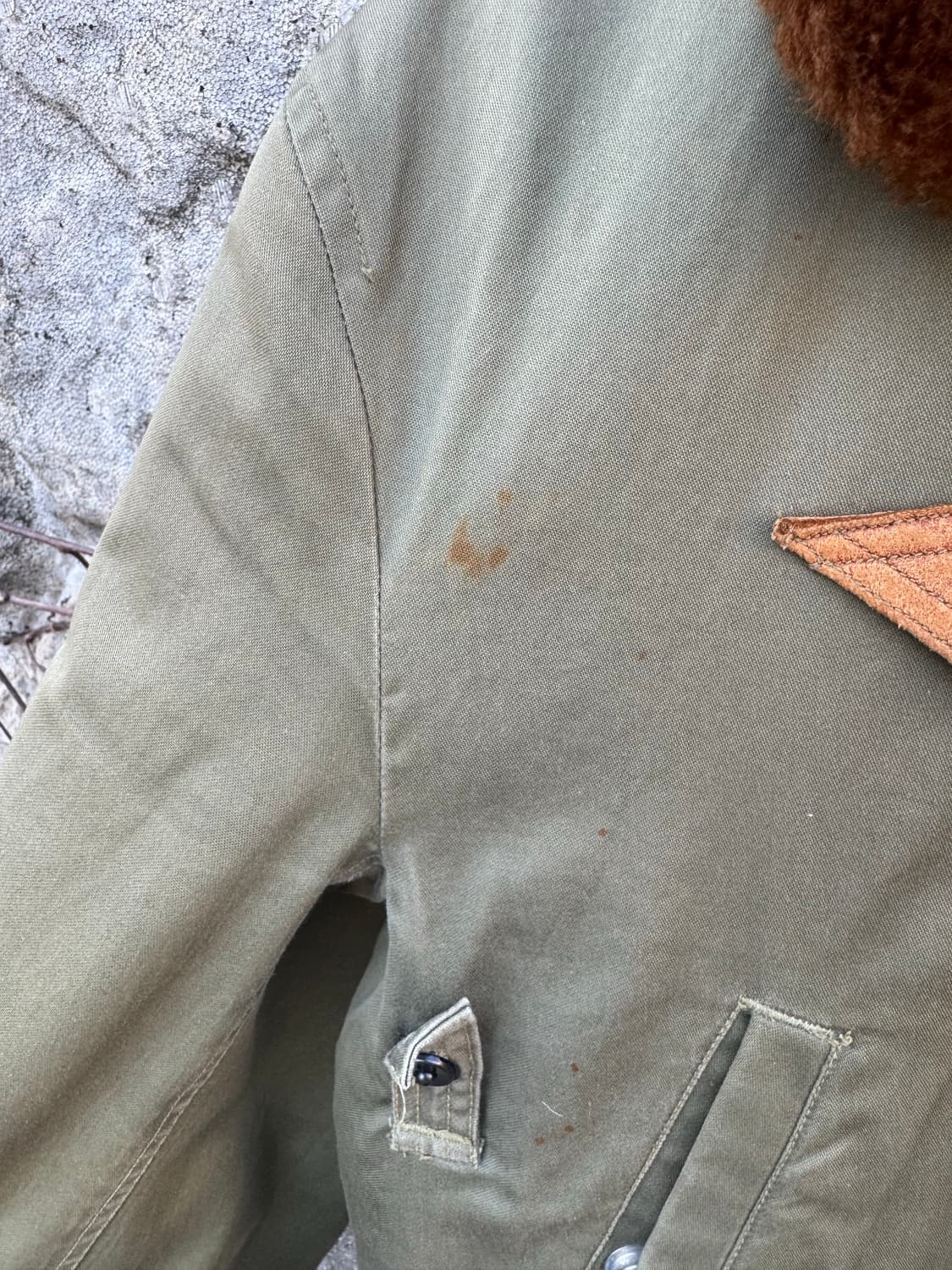 40s 미군 복각 버즈릭슨 b-15a 항공 점퍼 자켓 ma-1 상품이미지9