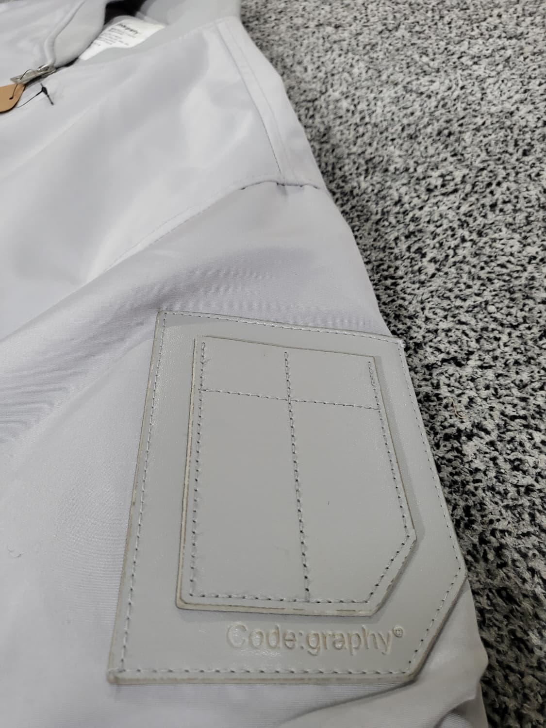 코드그래피 그레이 항공 점퍼 상품이미지4