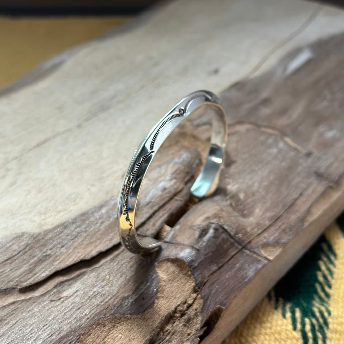 네이티브 아메리칸 인더언주얼리 나바호 Leander Tahe 팔찌 상품이미지4