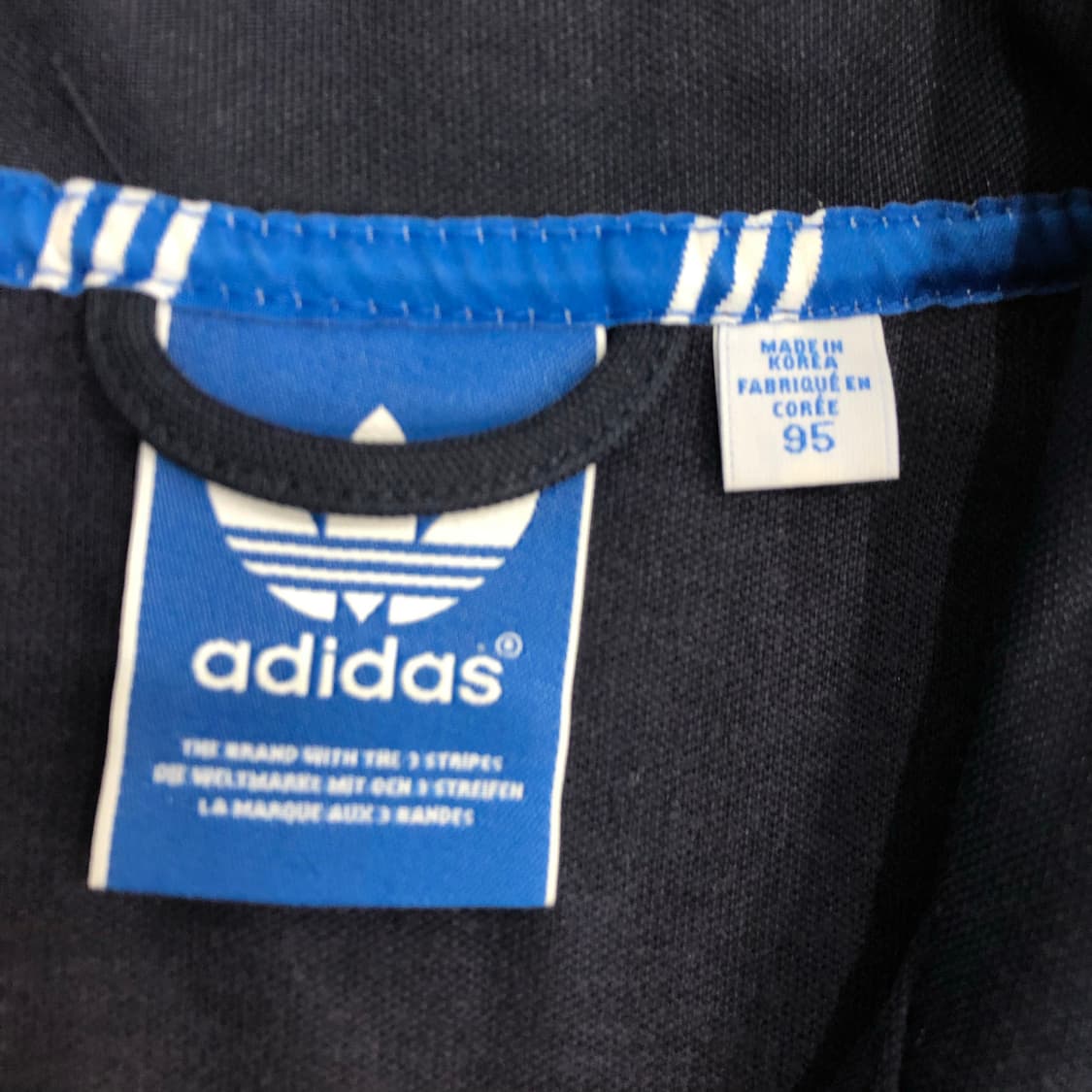 아디다스 유로파 네이비 져지 트랙탑 상품이미지4