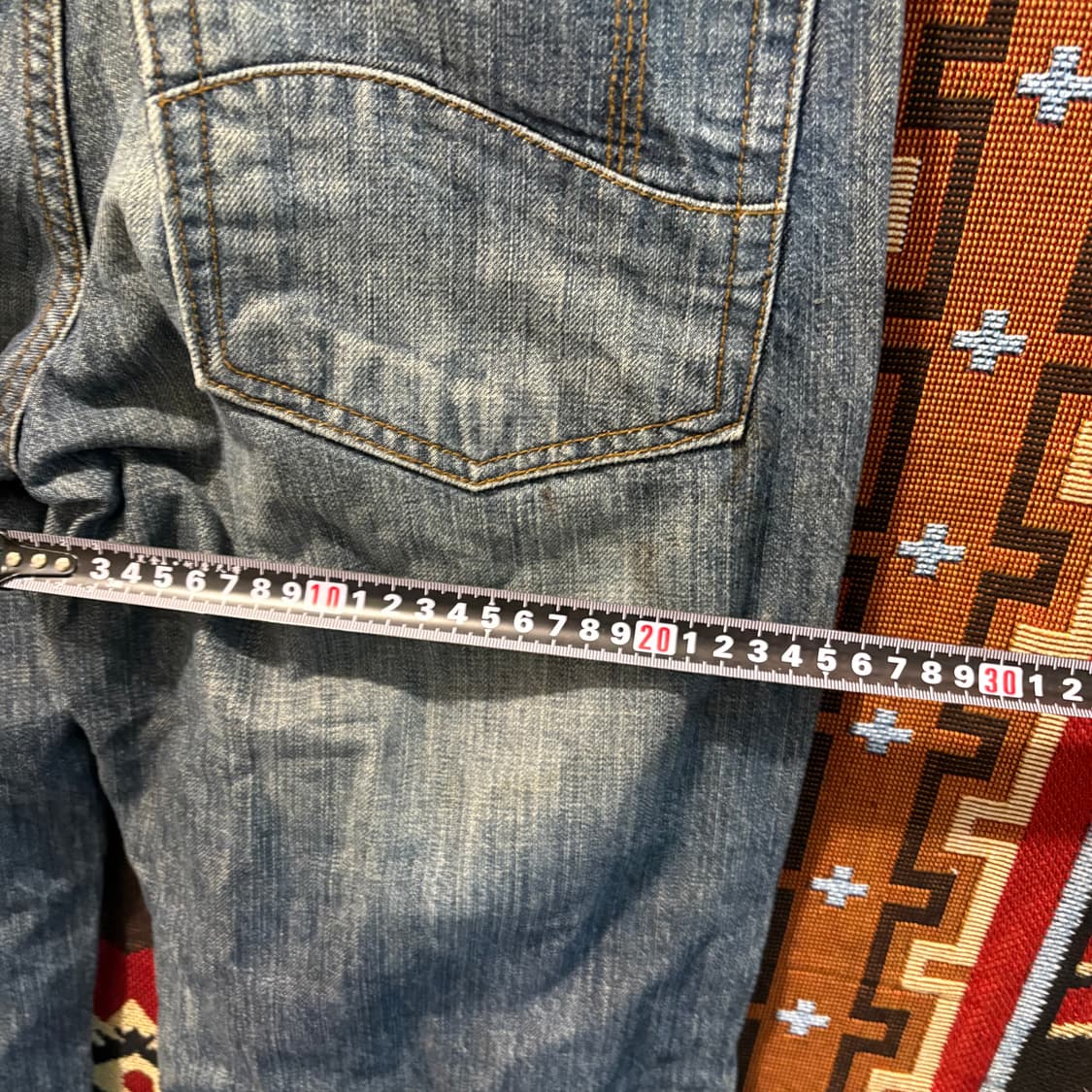 아르마니 진스 빈티지 데님팬츠 상품이미지6