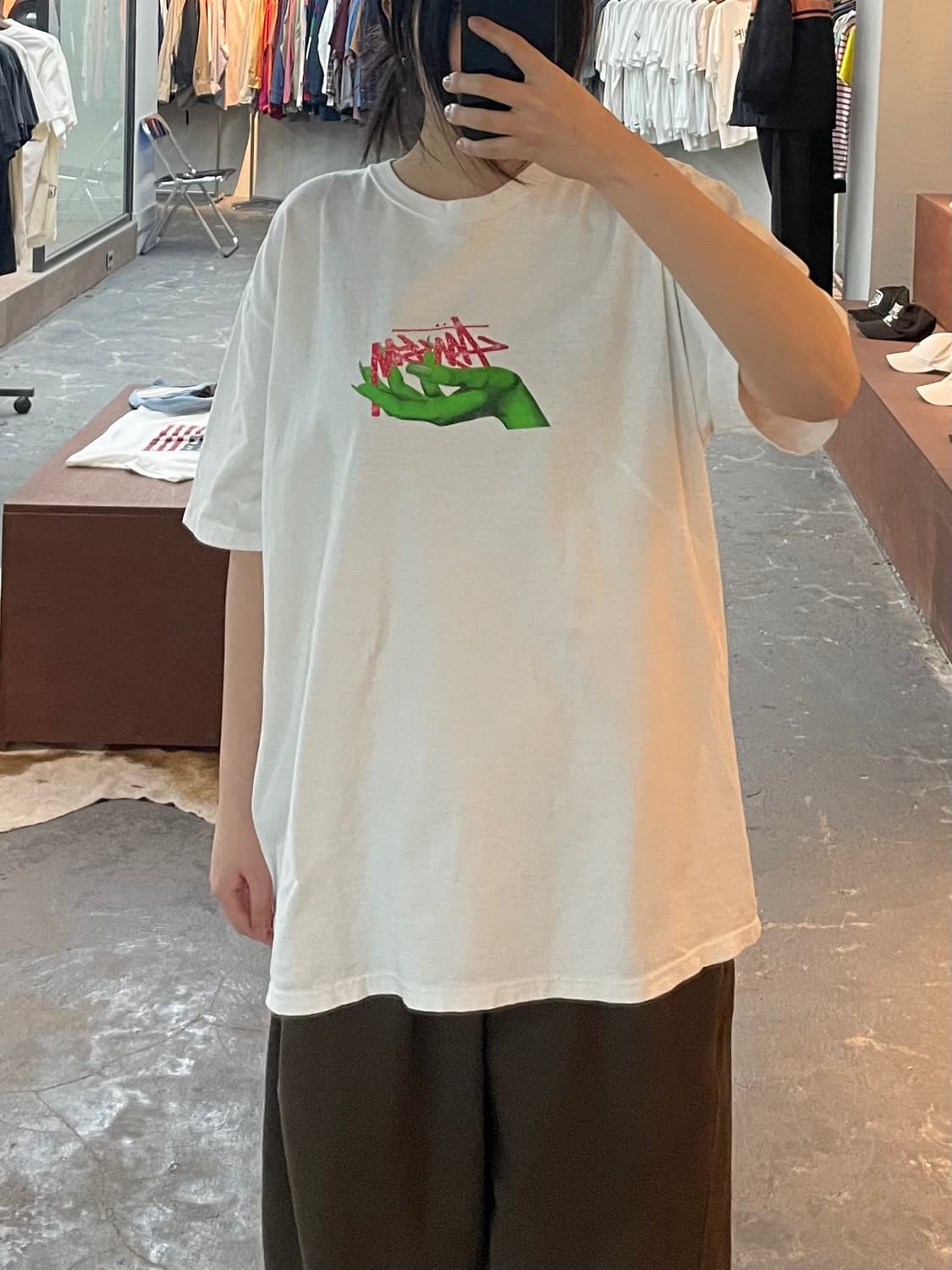 스투시 오즈 화이트  반팔 티셔츠 H2519 상품이미지1