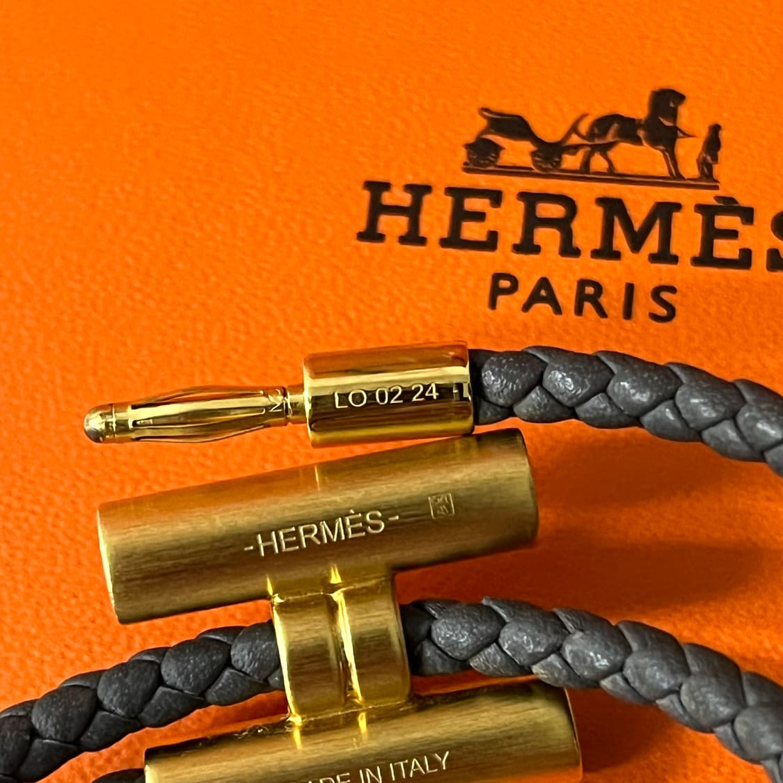 [S급/정품] 에르메스 골드 투니스 트레쎄 팔찌 상품이미지6