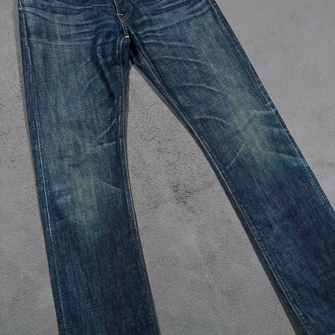 RRL 더블알엘 로우 스트레이트 Stillwater 셀비지 데님팬츠 상품이미지4