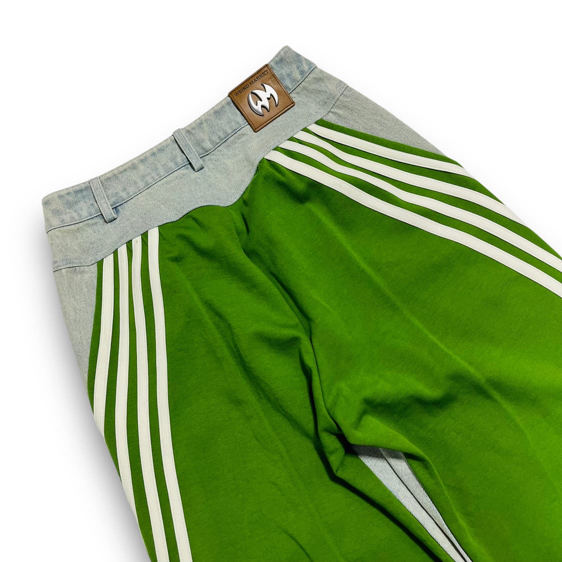 위어드 마켓 삼선 로고 y2k 와이트 힙합 빈티지 청 세트 상품이미지9