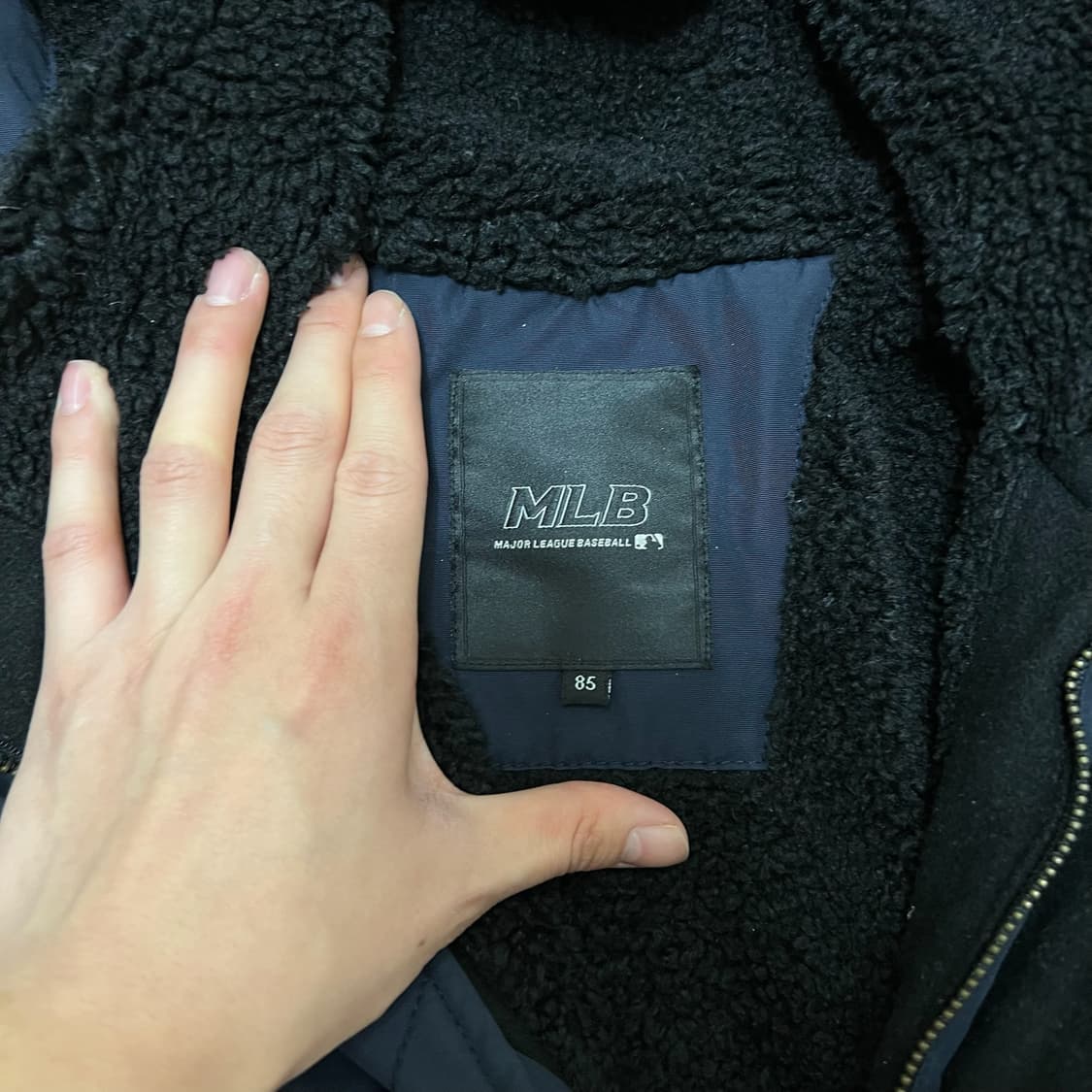 MLB 여성 후드 롱 점퍼 XS/85  상품이미지5