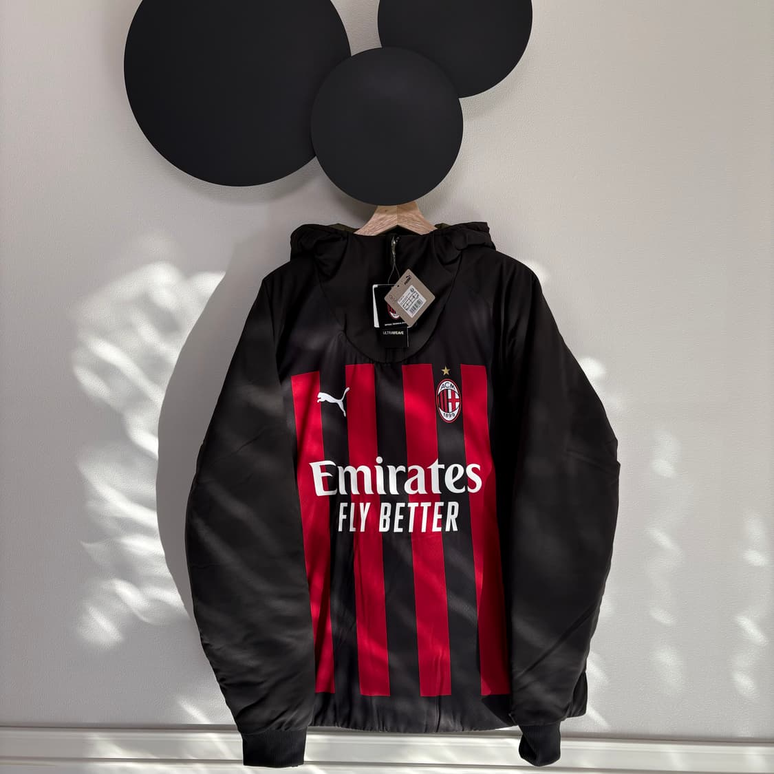 AC밀란 ( 리버시블/양면 ) 패딩 상품이미지1