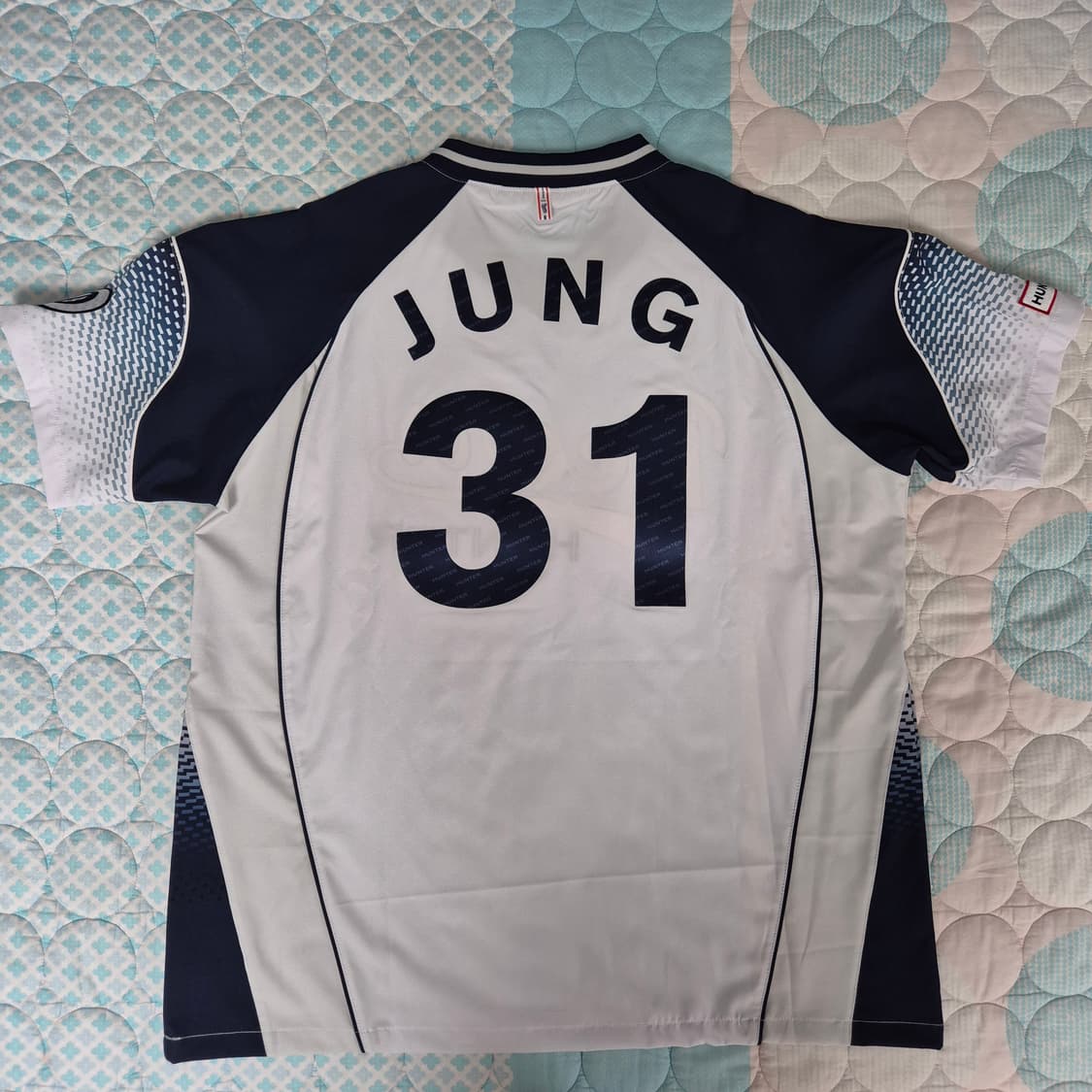 두산베어스 x 헌터 콜라보 (L) 정수빈 #31 정품 유니폼 상품이미지3