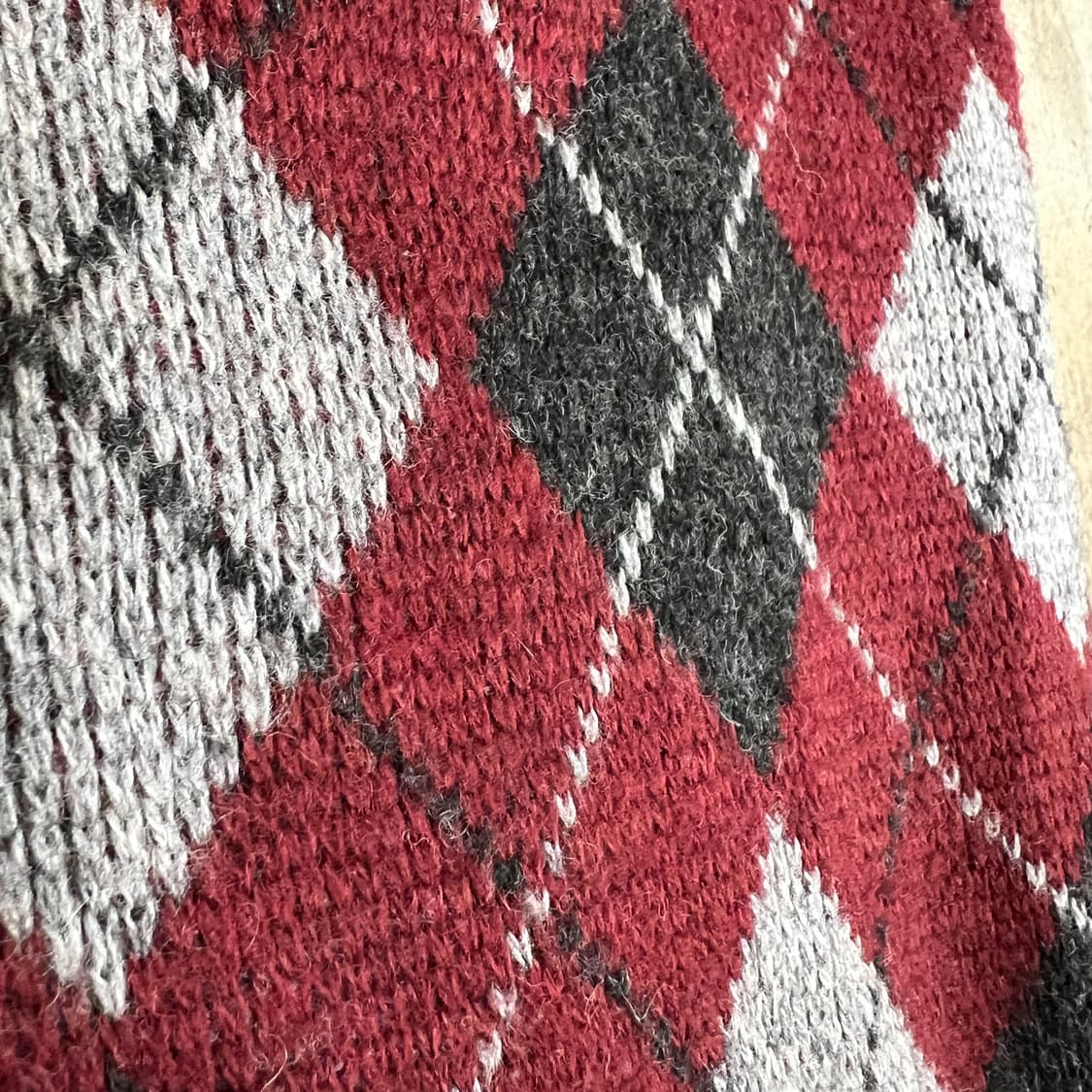 빈티지 아가일 베스트 상품이미지4