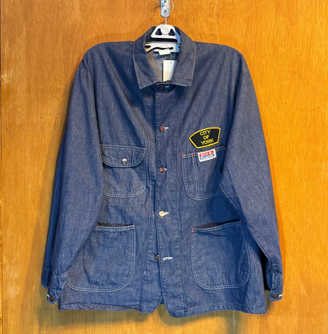 빈티지 BIG B 데님 초어 자켓 워크자켓 "L~XL" (384) 상품이미지1