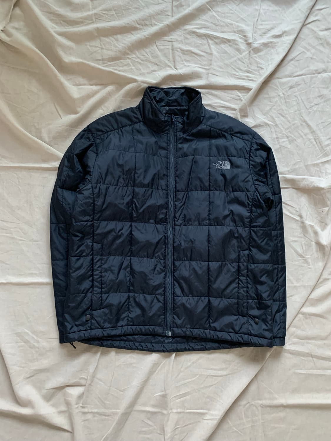 노스페이스 로고 블랙 경량 패딩 상품이미지5