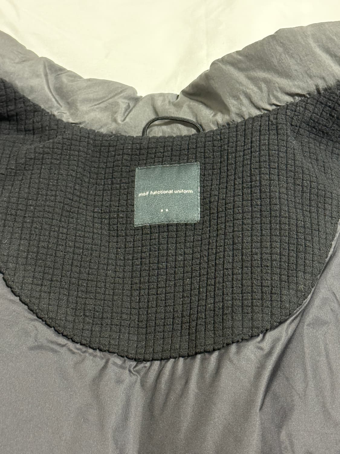 23AW 모이프 패딩베스트 차콜 상품이미지3