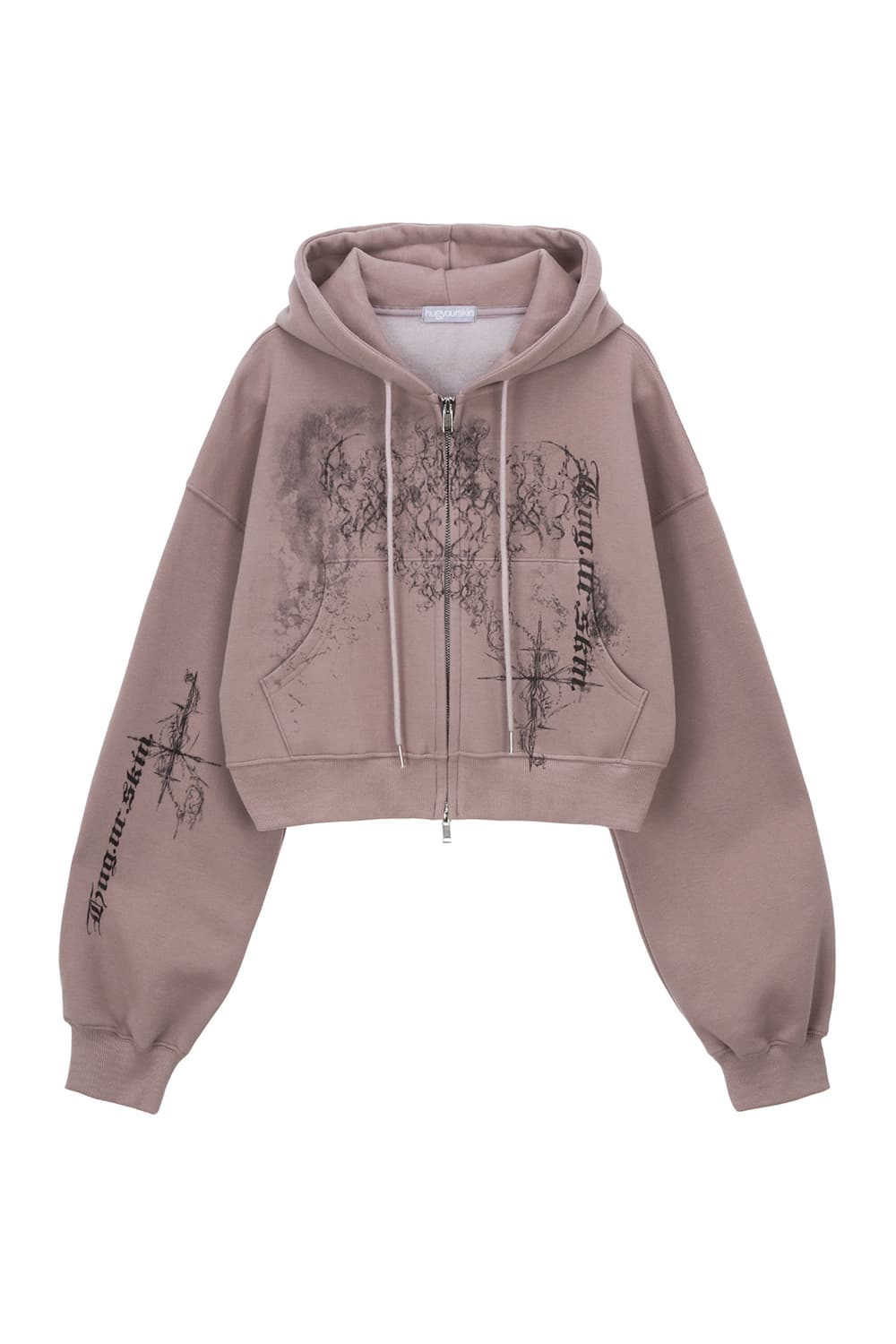 허그유어스킨 플러피 오버사이즈 후드집업 상품이미지1