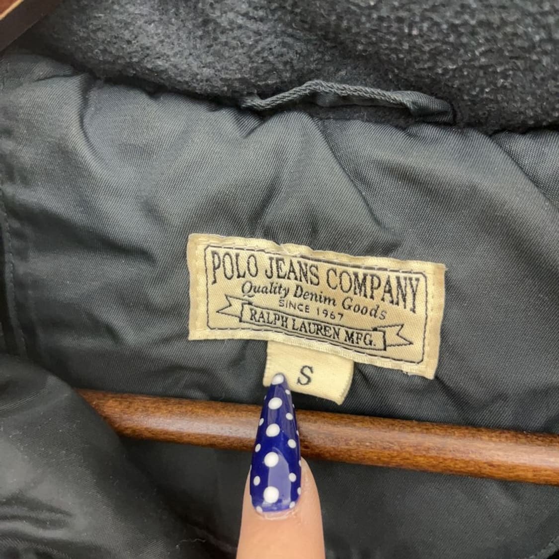 폴로 랄프로렌 올드스쿨 레트로 패치 N3B 다운 패딩 S C08697 상품이미지5