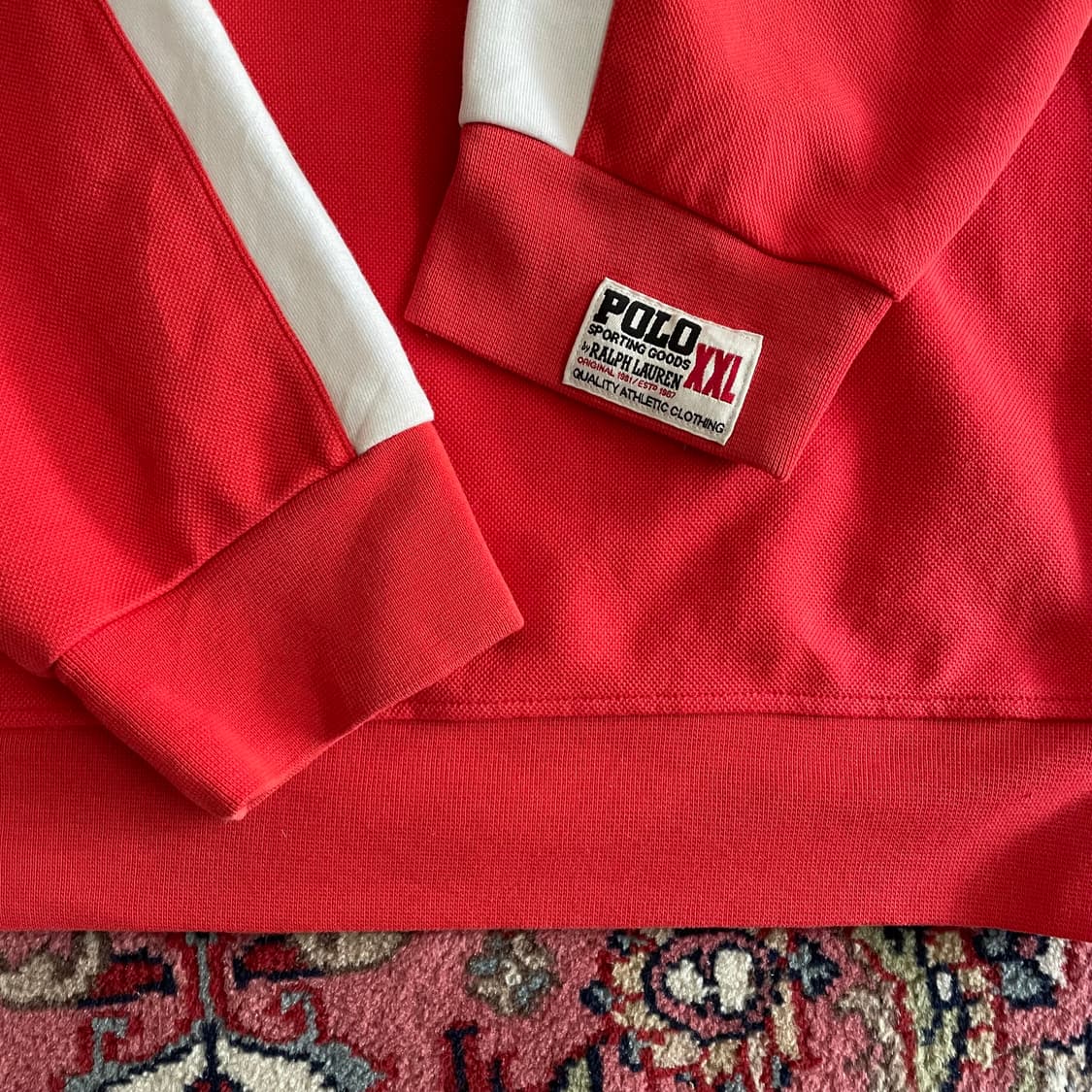 포로 랄프로렌 오렌지 후디 상품이미지4