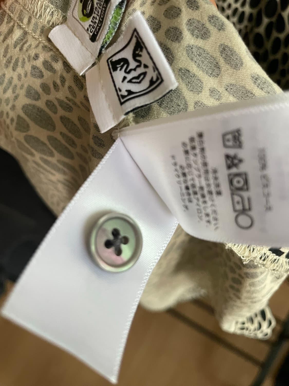 OBEY HOBART WOVEN SHIRT 오베이 반팔셔츠 XL 상품이미지8