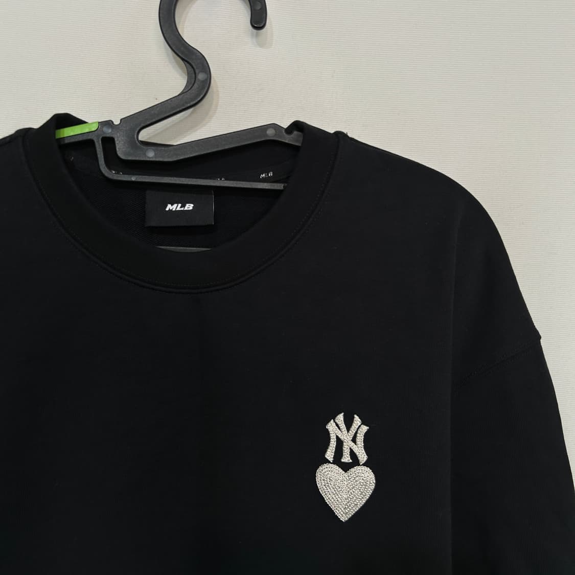 MLB 하트 맨투맨 100 상태최상 상품이미지2