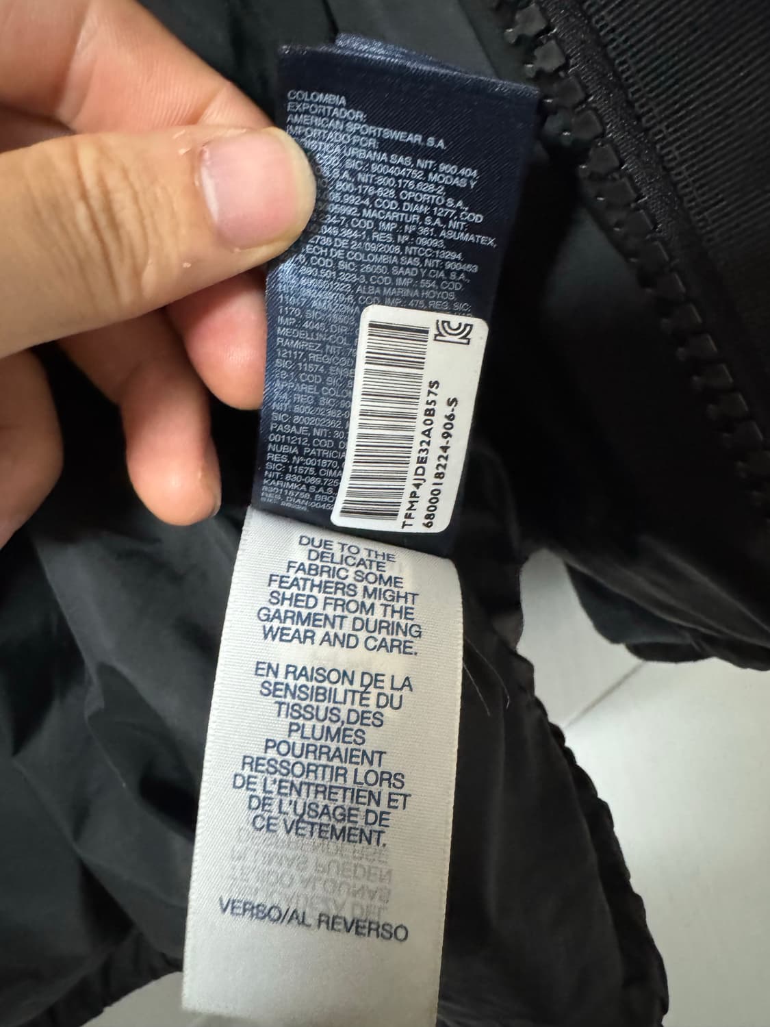 타미힐피거 패딩 s 상품이미지3