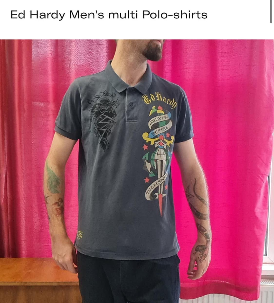 ED hardy에드하디 M 상품이미지7
