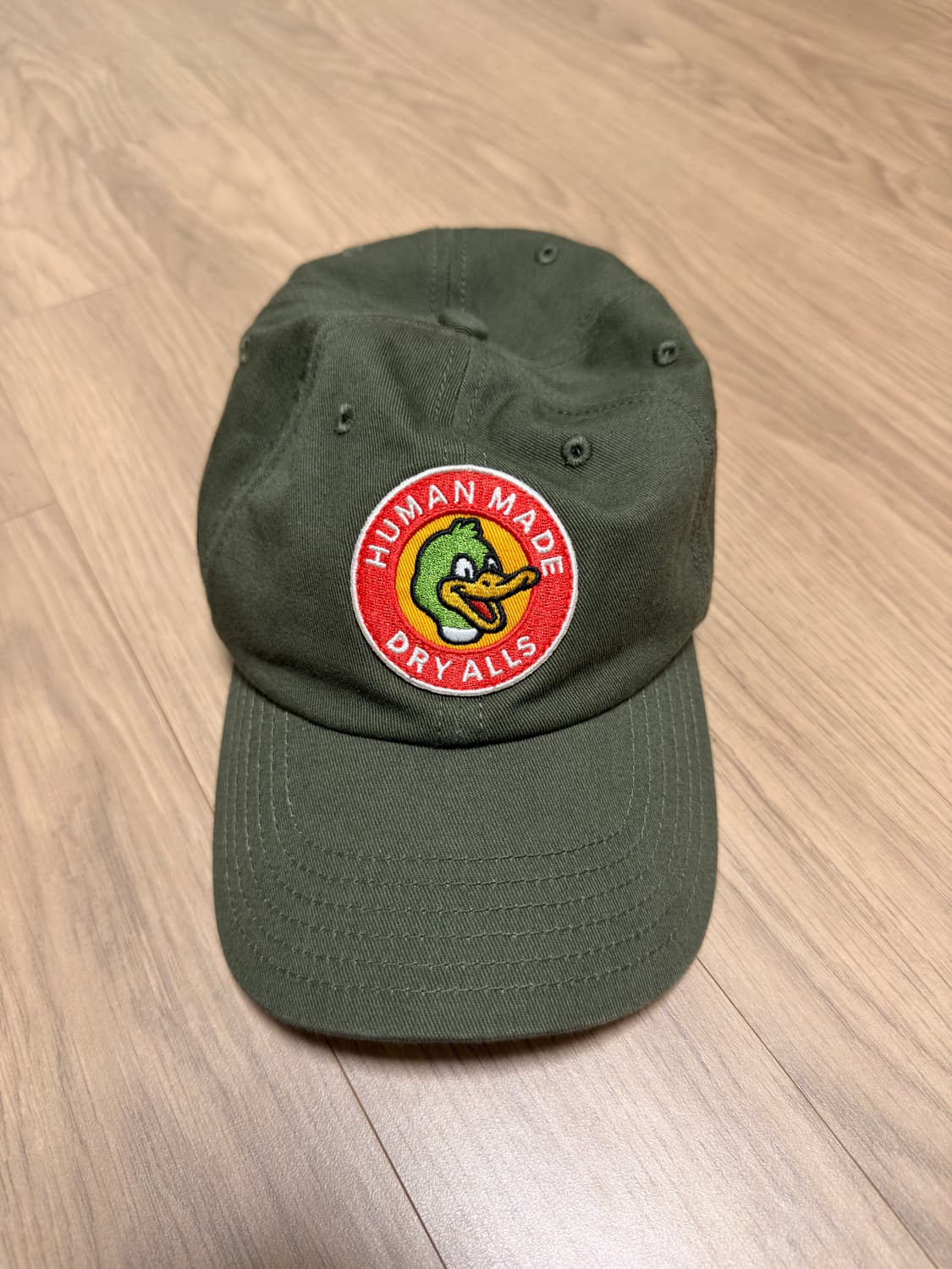 휴먼 메이드 6패널 트윌 캡 올리브 드랩 상품이미지1