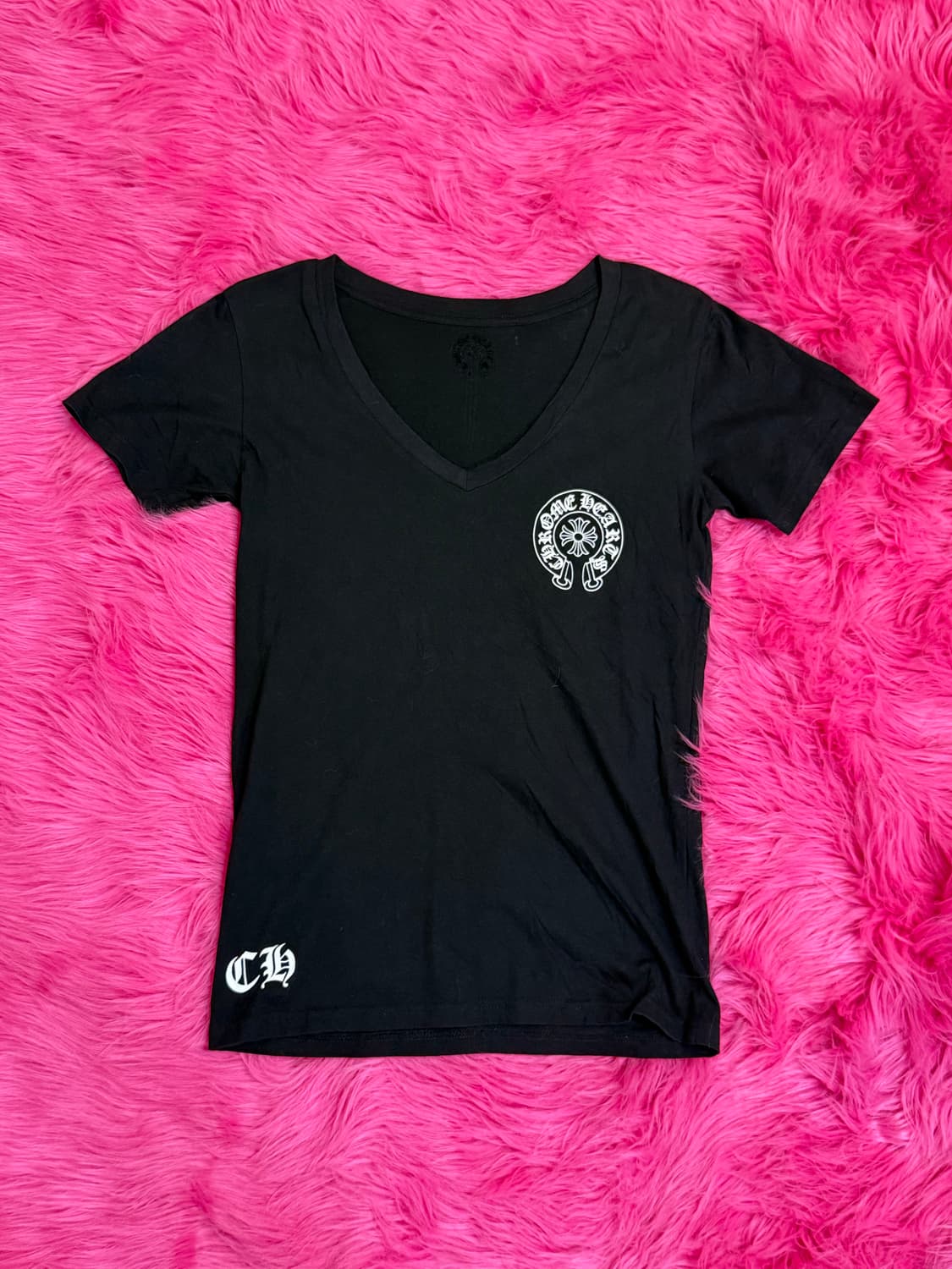 크롬하츠 브이넥 t shirt 상품이미지1