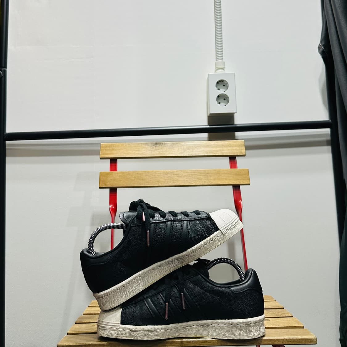 235) 아디다스 운동화 여성 여자 신발 슈퍼스타 블랙 상품이미지7